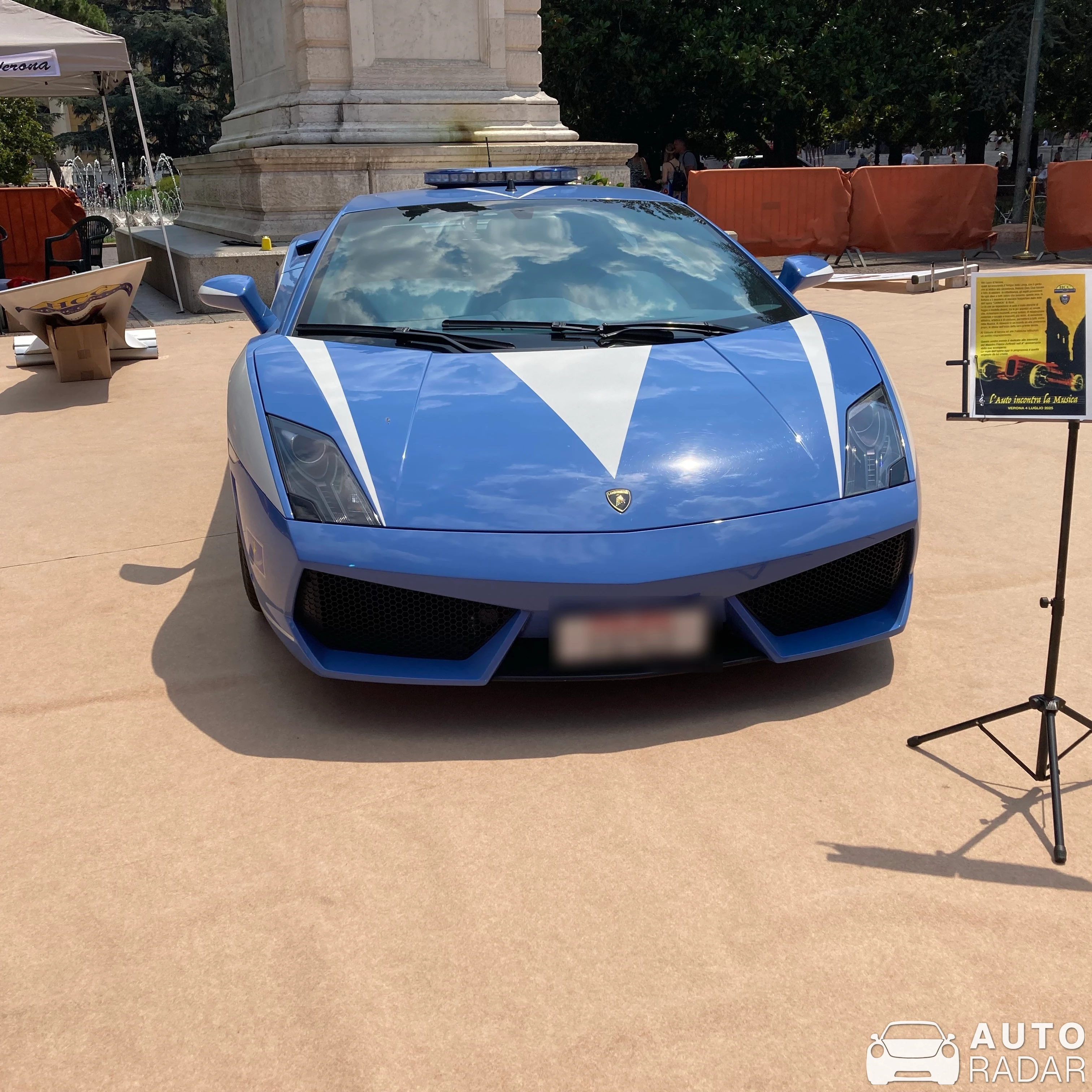 Lamborghini Gallardo LP560-4 2013 Polizia spotted in Verona