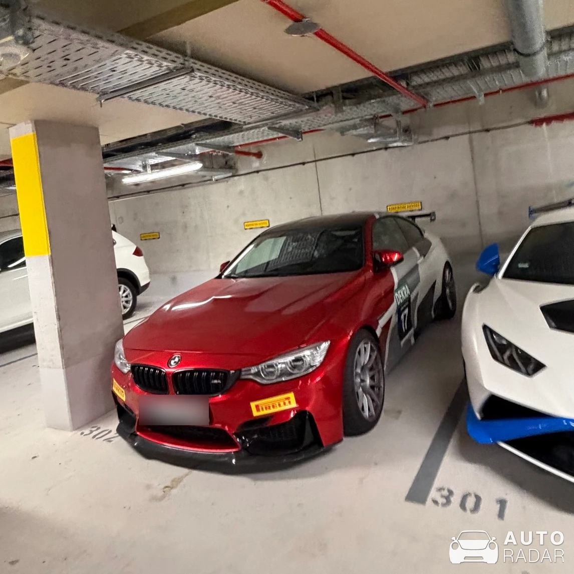 BMW M4 F82 GT3 spotted in München