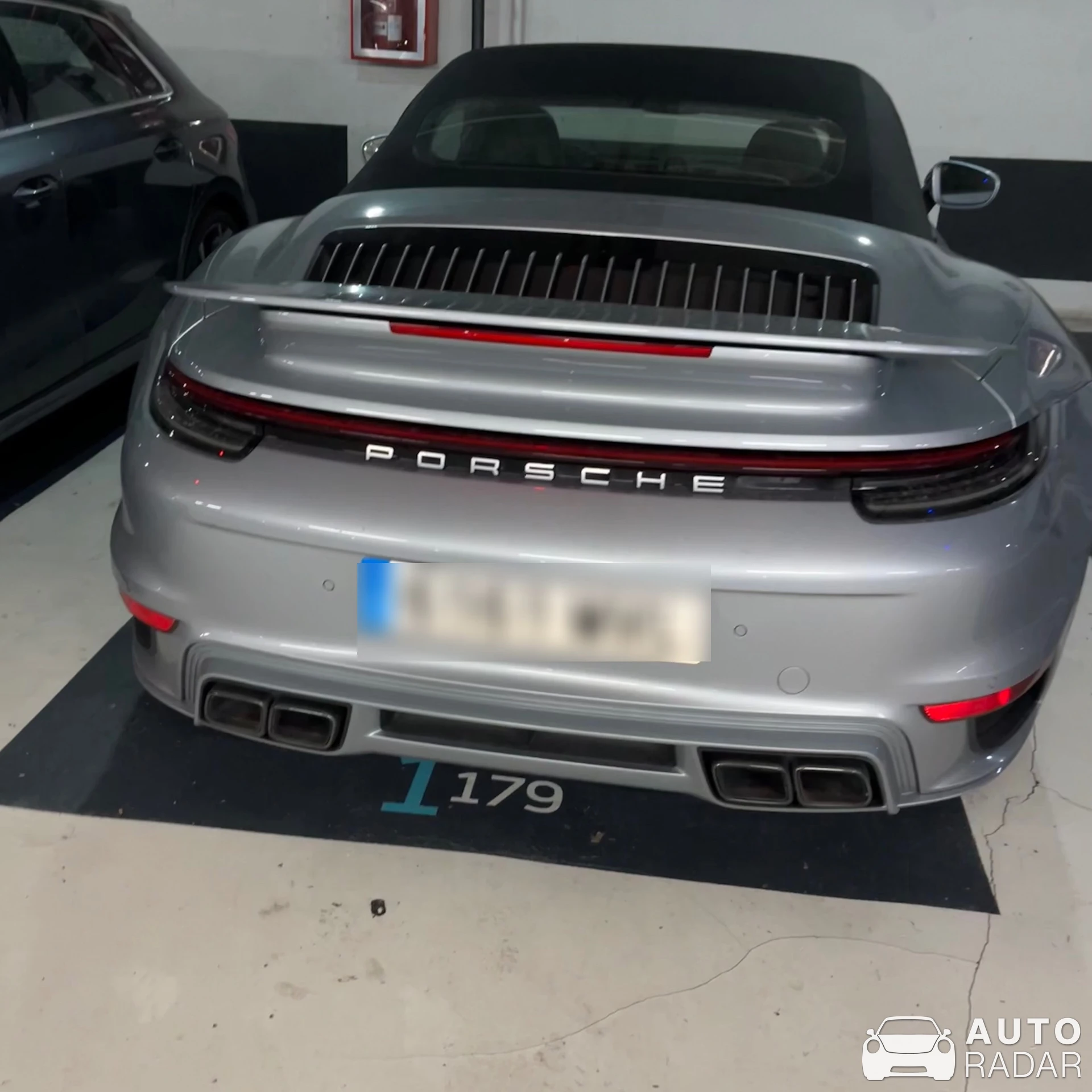 Porsche 992 Turbo Cabriolet MkI spotted in Barcelona, Spain