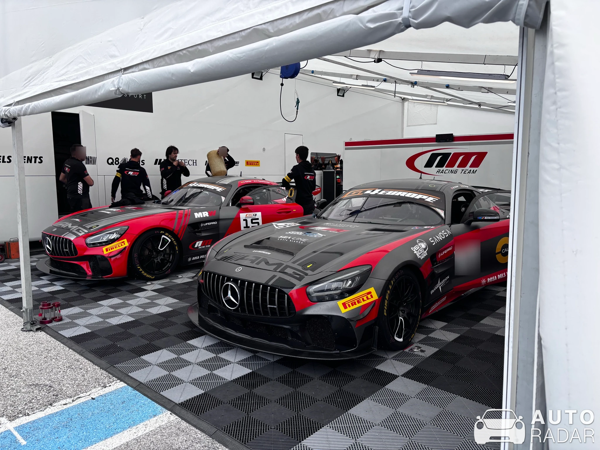 Mercedes-AMG GT4 spotted in Le Castellet