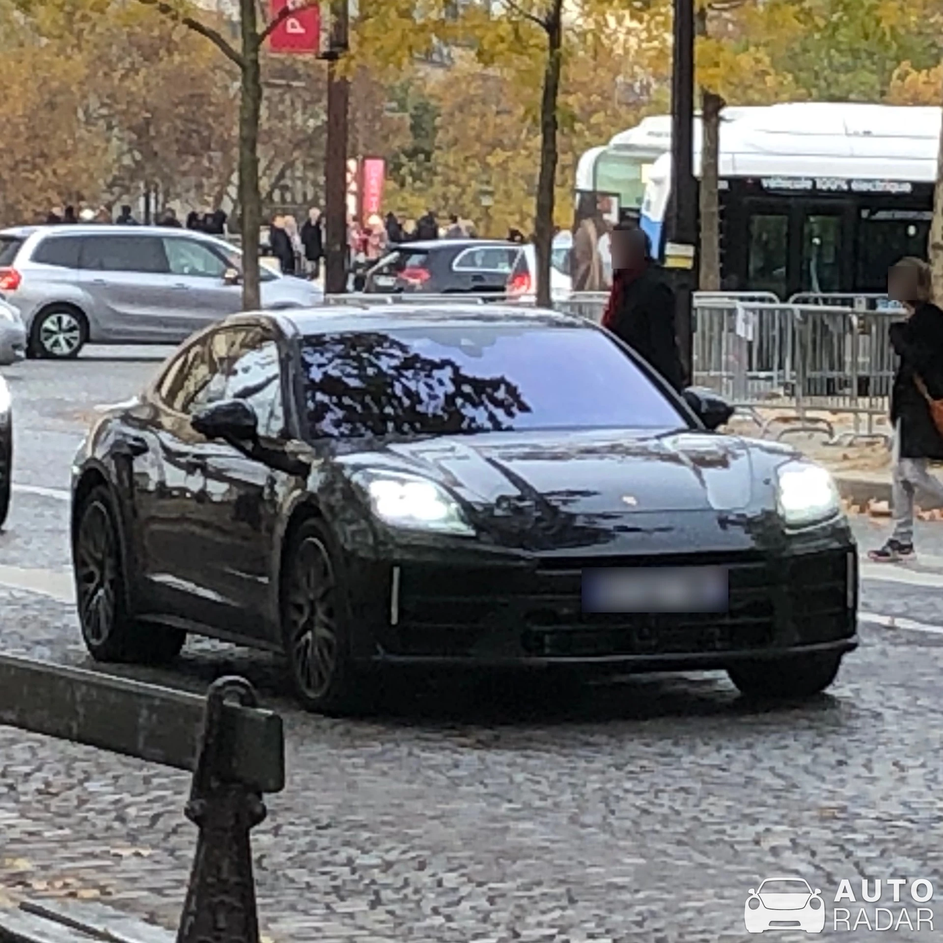 Porsche 972 Panamera spotted in Paris, France