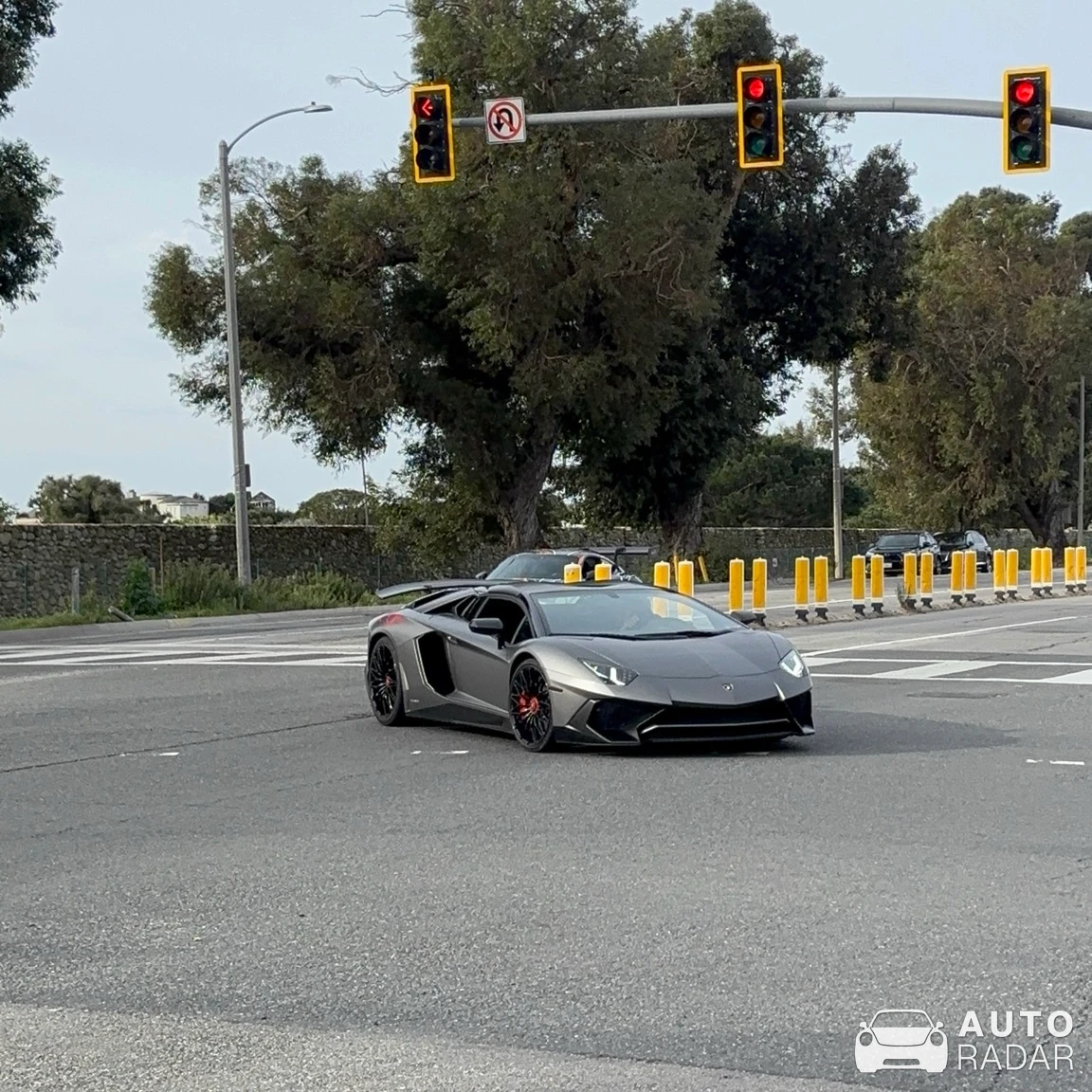 Lamborghini Aventador LP750-4 SuperVeloce spotted in Malibu, United States