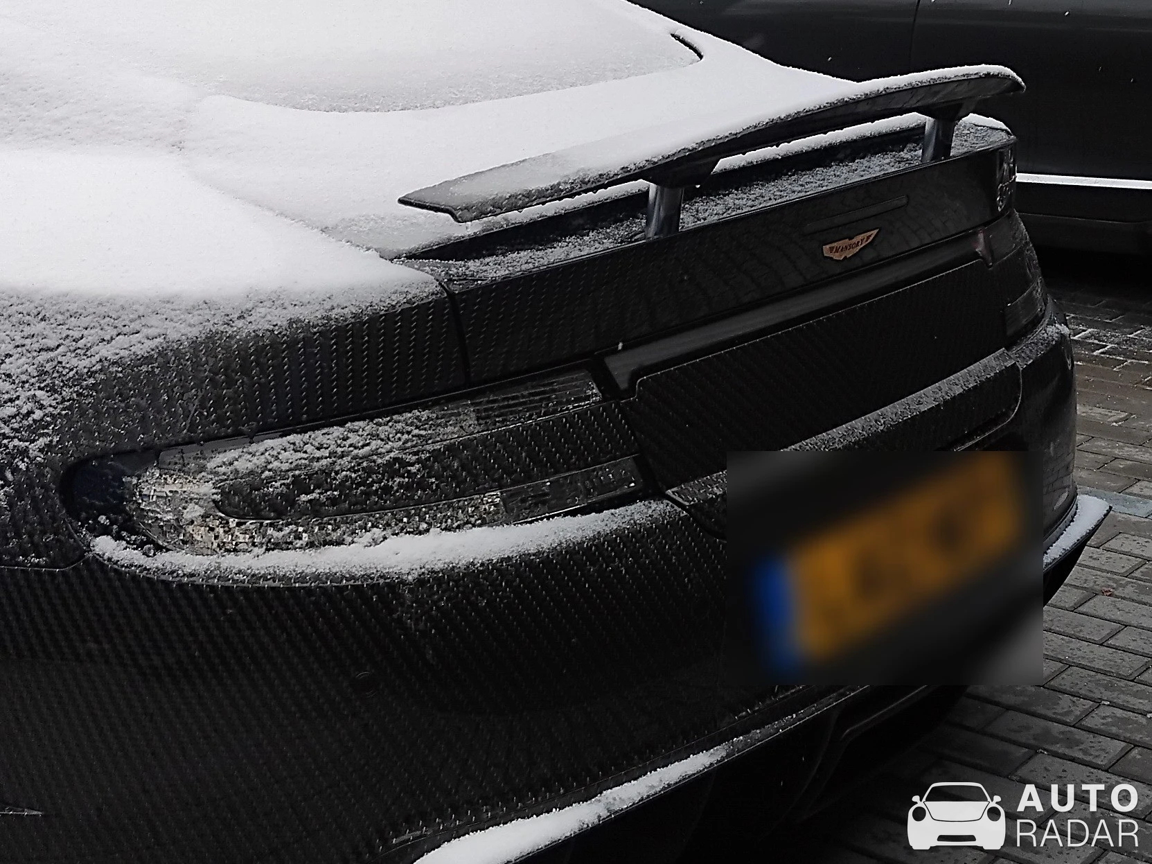 Aston Martin DB 11 Mansory Cyrus spotted in Rīga