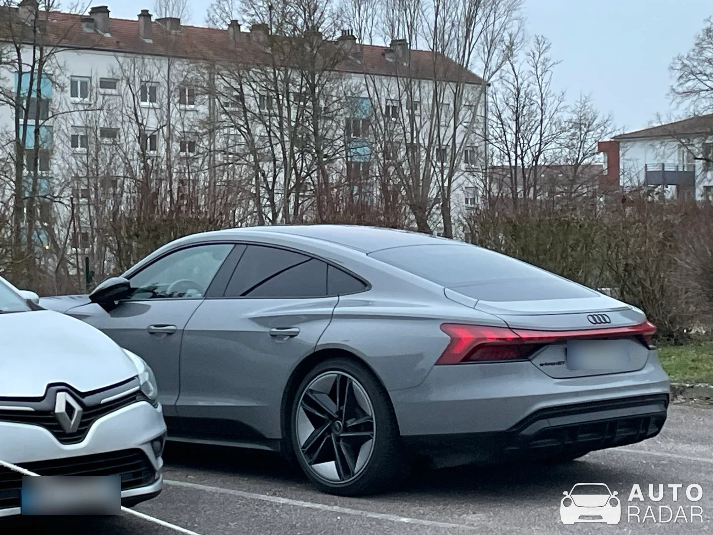 Audi E-Tron GT spotted in Toul, France