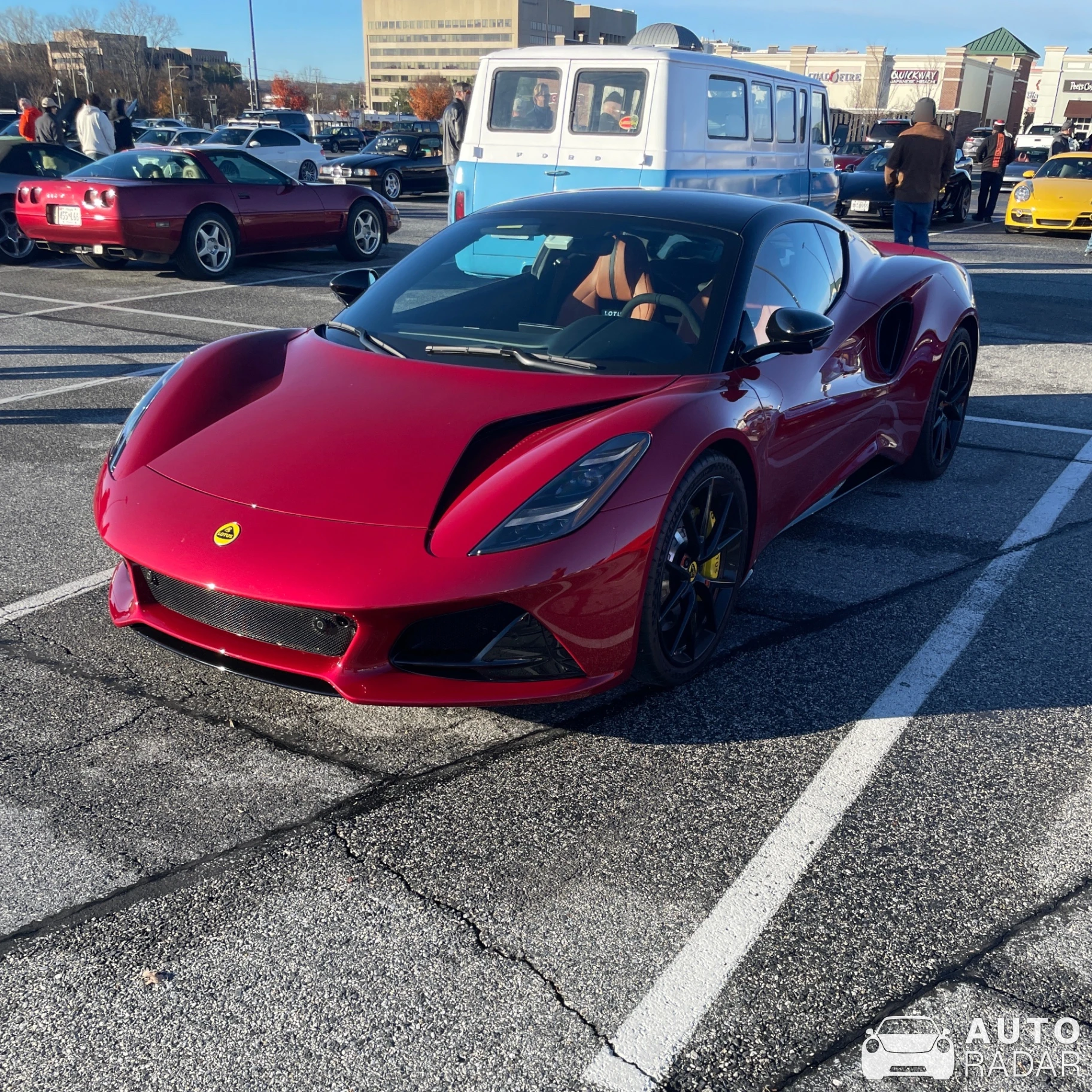 Lotus Emira V6 spotted in Cockeysville, United States