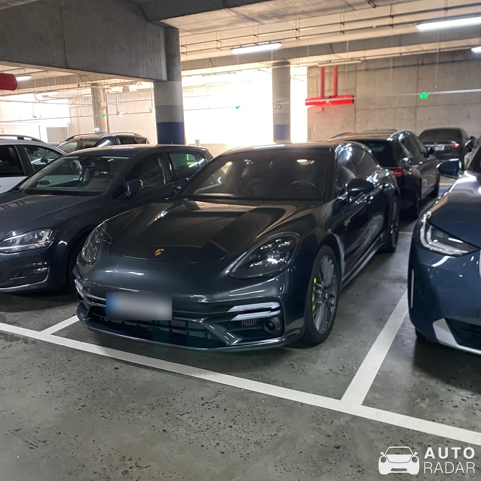 Porsche 971 Panamera Turbo S E-Hybrid Sport Turismo spotted in Moreira