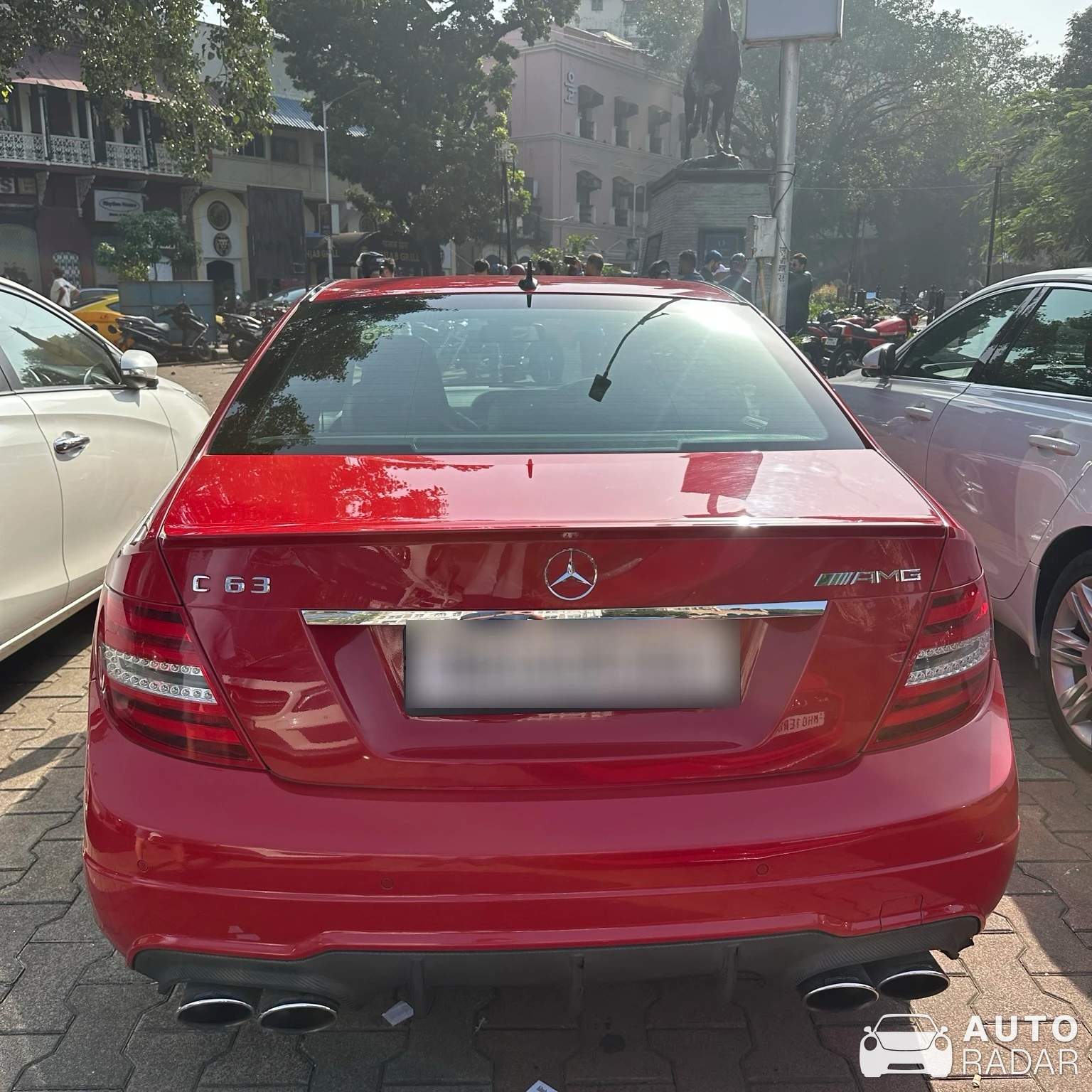 Mercedes-Benz Domanig C 63 AMG W204 spotted in Mumbai