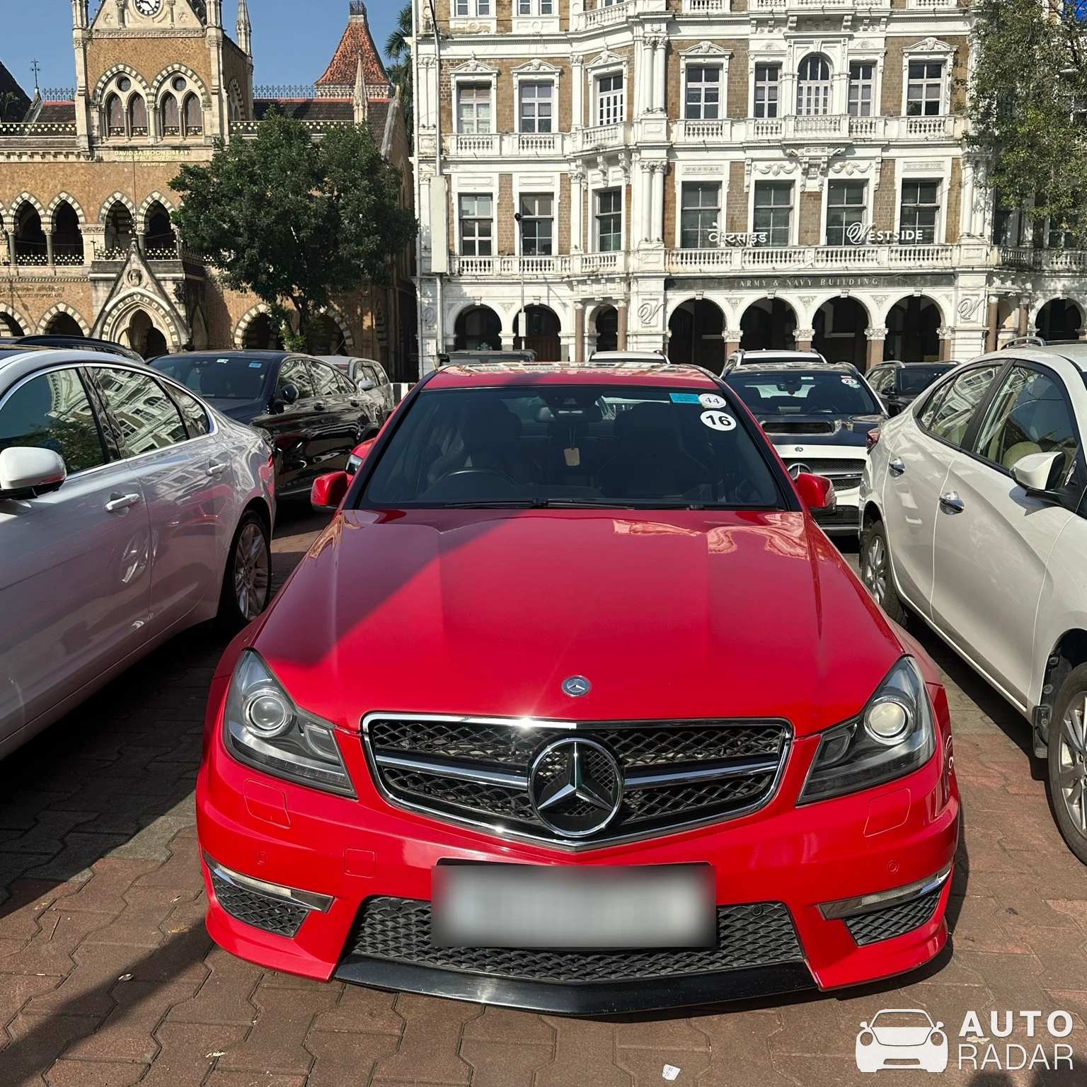 Mercedes-Benz Domanig C 63 AMG W204 spotted in Mumbai, India