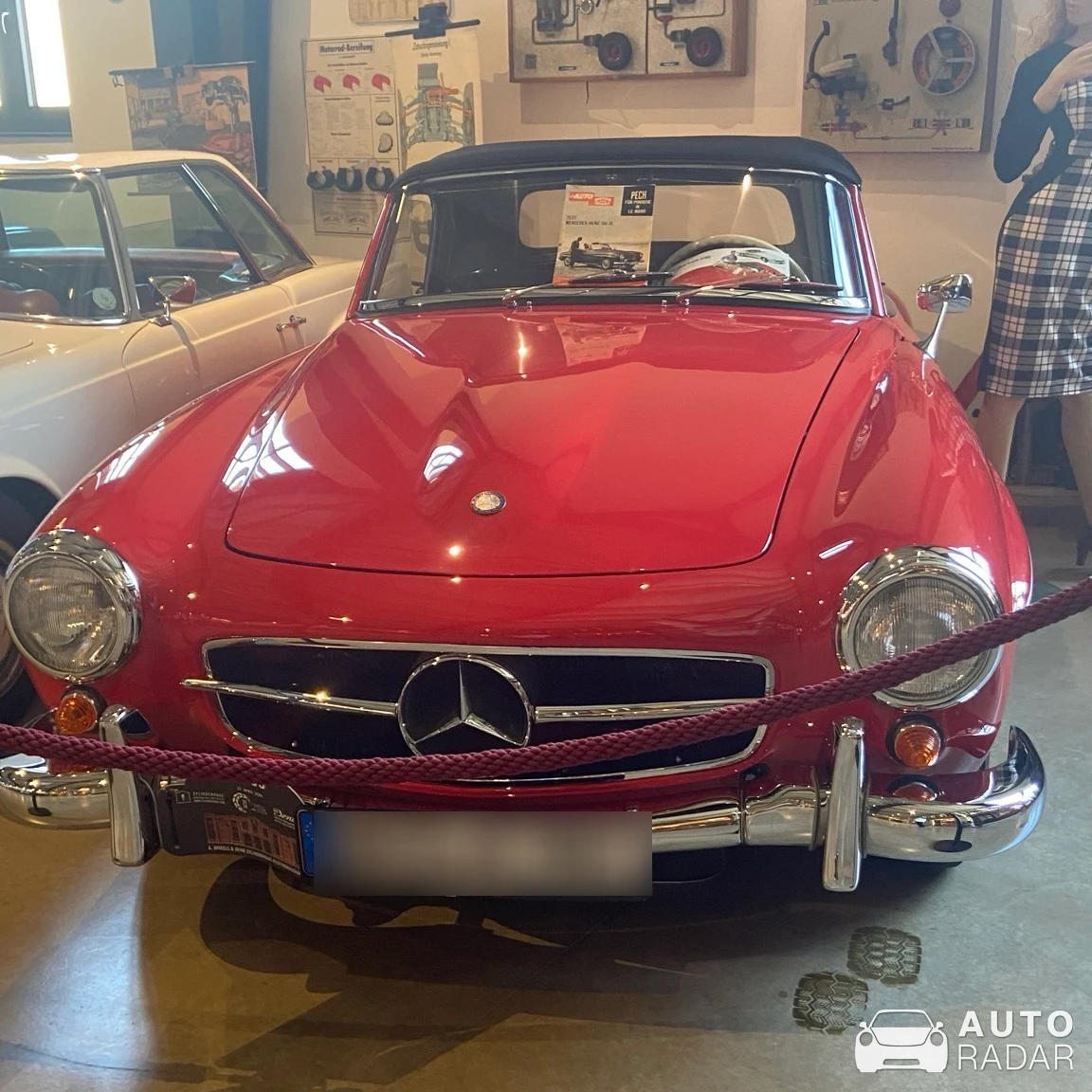 Mercedes-Benz 190 SL spotted in Bernkastel-Kues