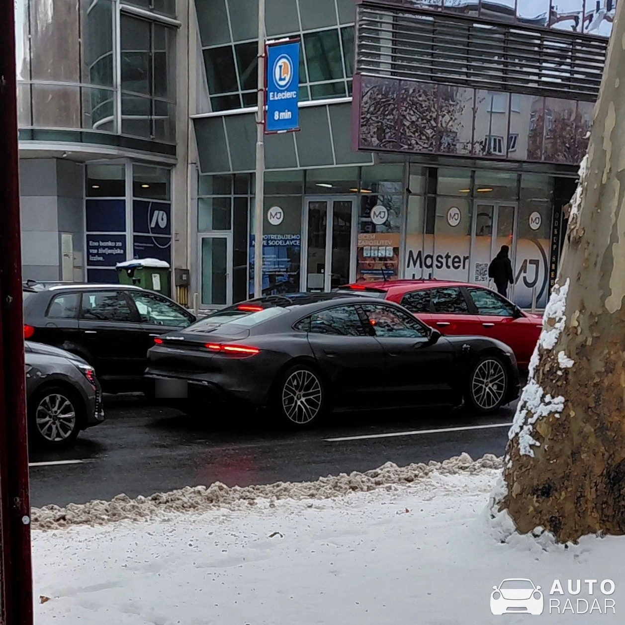 Porsche Taycan Turbo spotted in Maribor, Slovenia