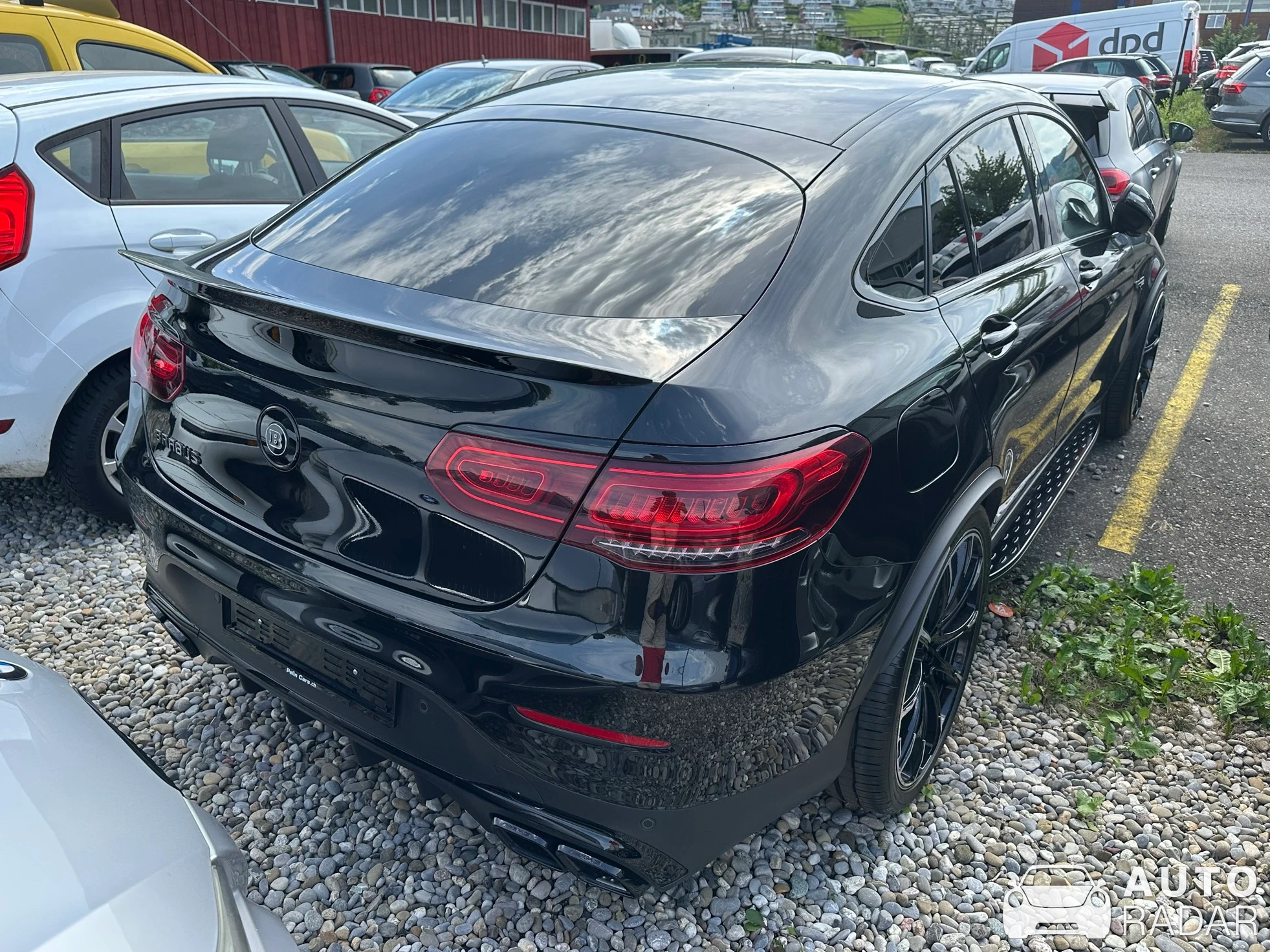 Mercedes-AMG GLC 63 S Coupé C253 2018 spotted in Altendorf, Schweiz