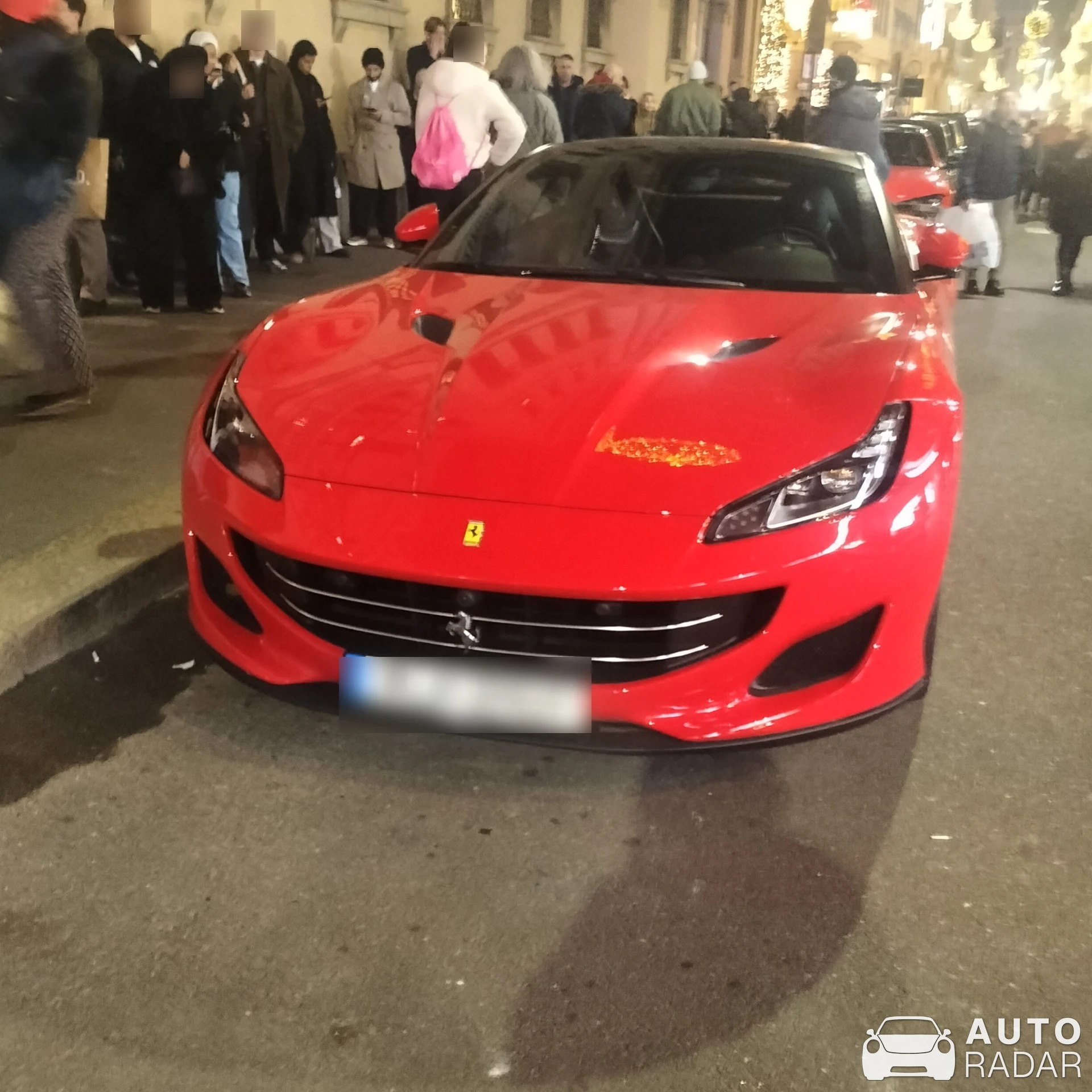 Ferrari Portofino spotted in Milano, Italy
