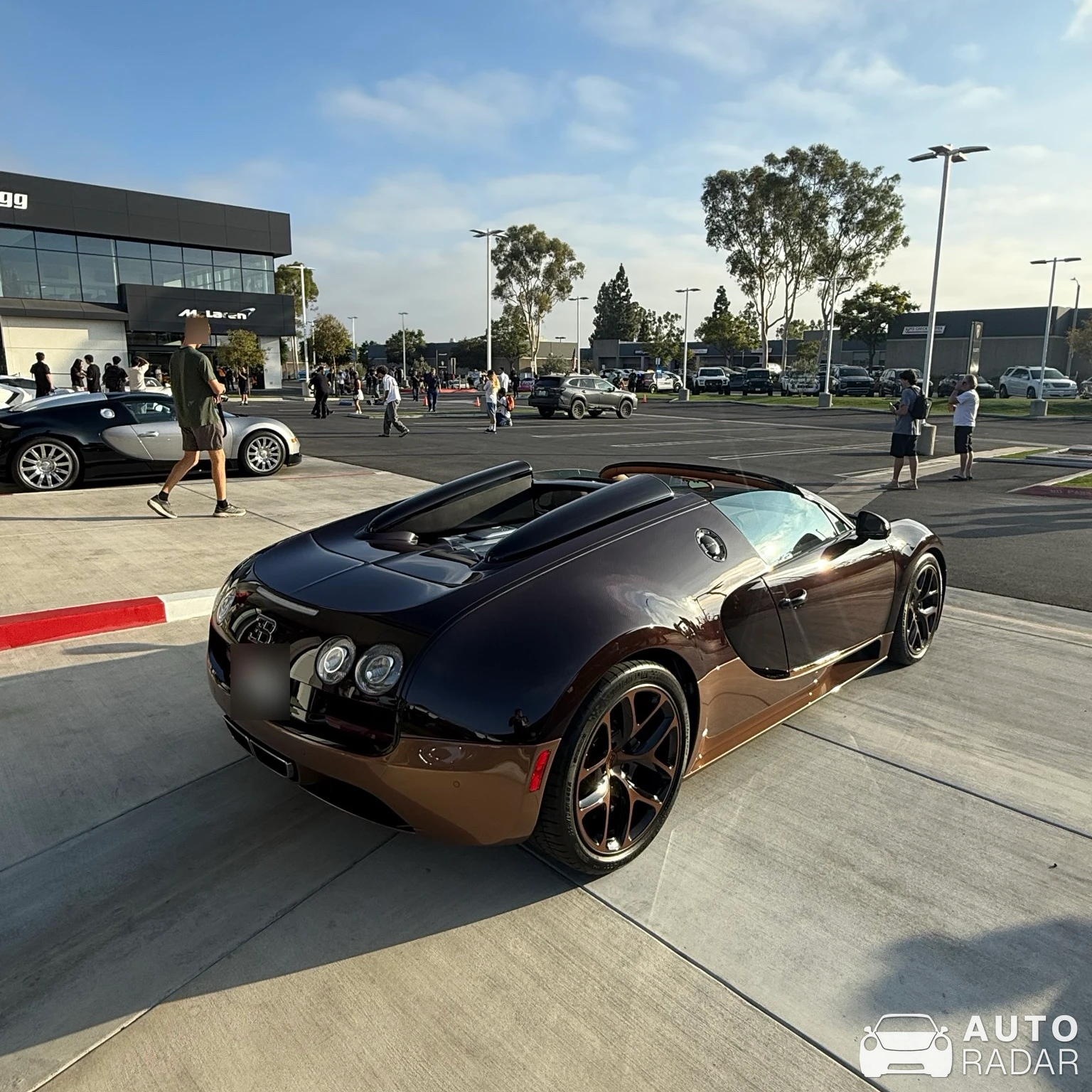 Bugatti Veyron 16.4 Grand Sport Vitesse Rembrandt Bugatti spotted in Irvine