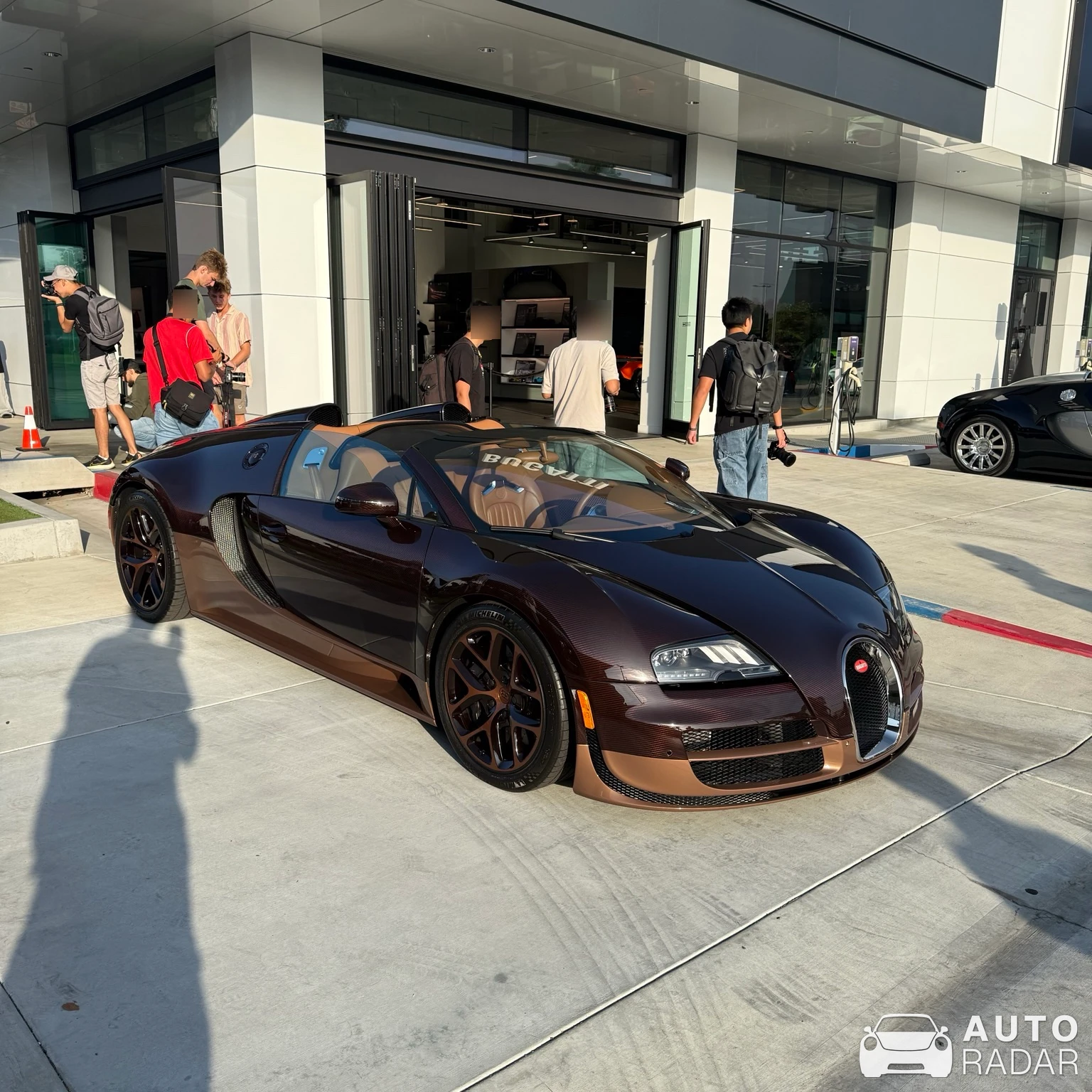 Bugatti Veyron 16.4 Grand Sport Vitesse Rembrandt Bugatti spotted in Irvine, United States