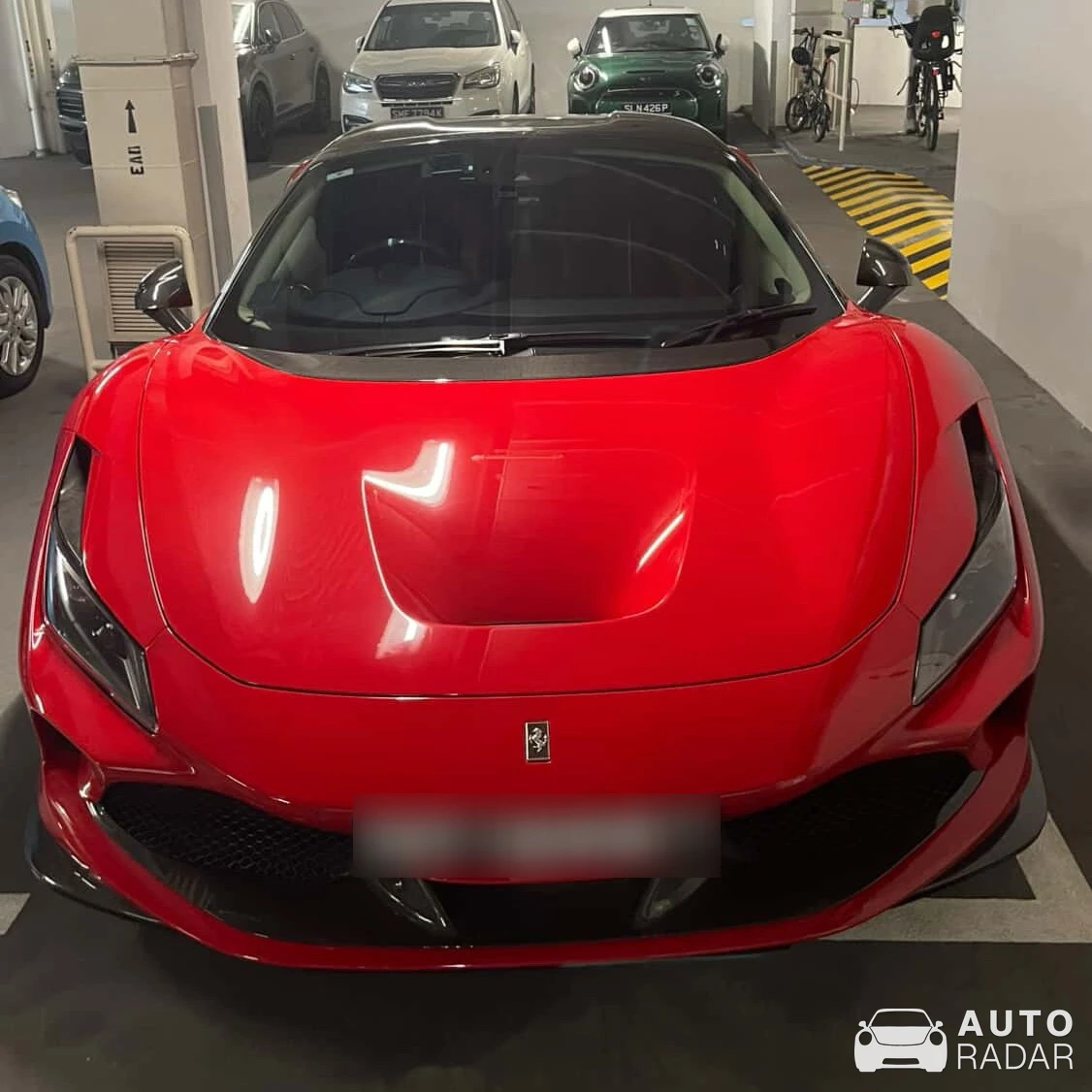 Ferrari F8 Spider spotted in Singapore, Singapore
