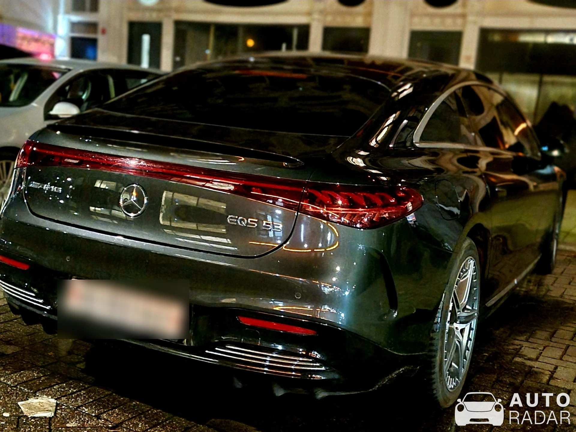 Mercedes-Benz EQS 53 spotted in Rotterdam, Netherlands
