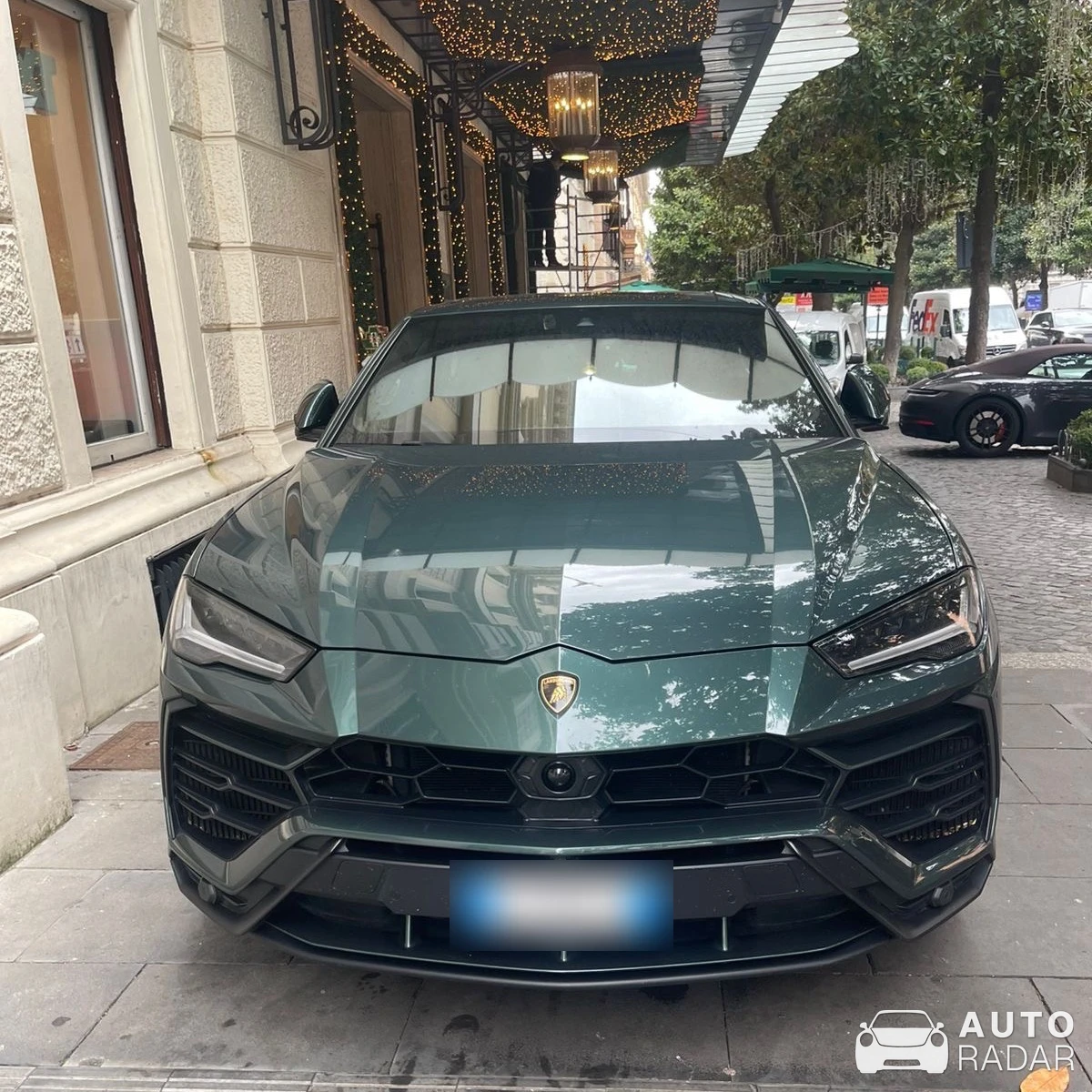 Lamborghini Urus spotted in Rome, Italy
