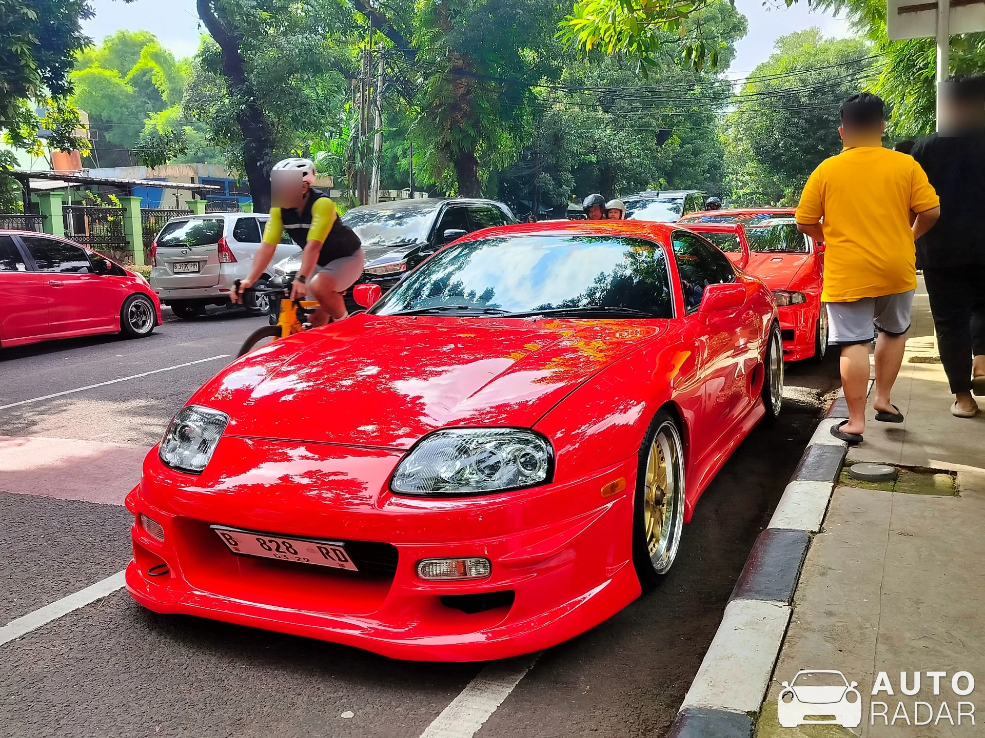 Toyota Supra A80 spotted in Kota Jakarta Selatan, Indonesia