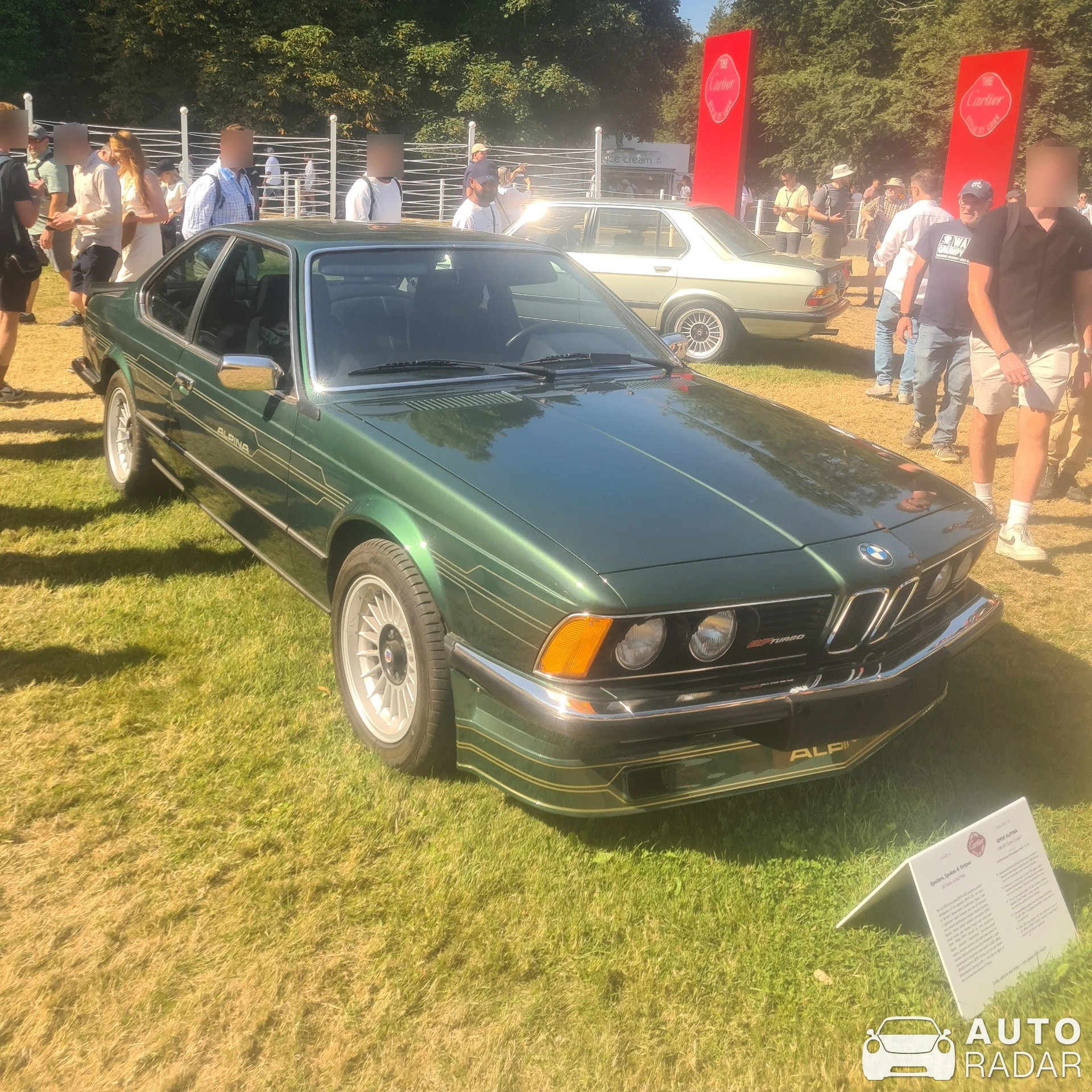 Alpina B7 Turbo Coupé E24 spotted