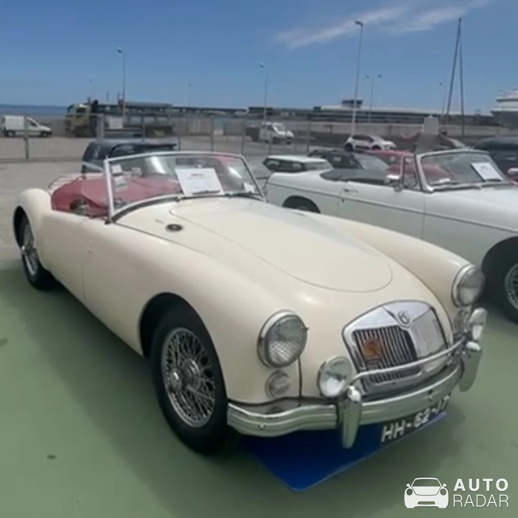 MG MGA spotted in Lisbon, Portugal