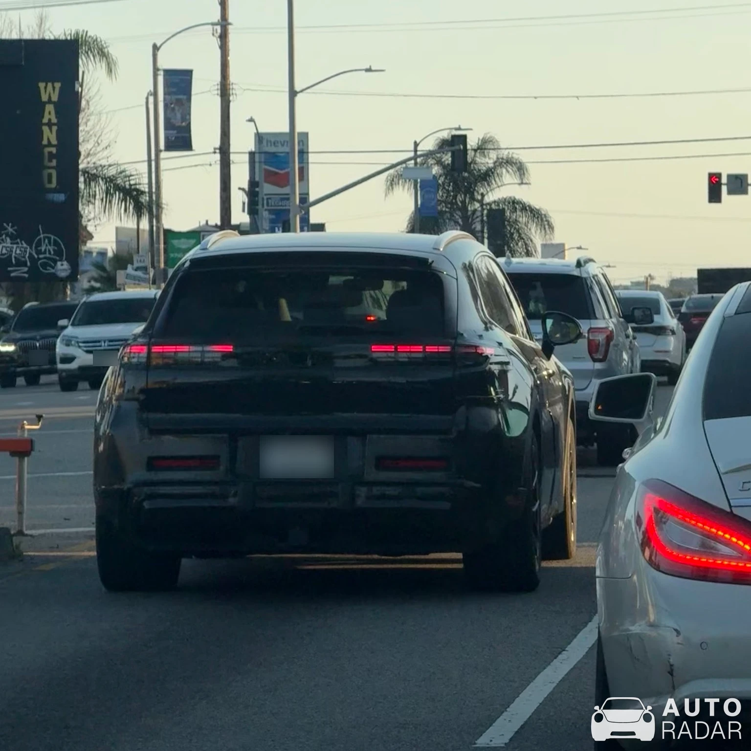 Porsche K1 Mule spotted in Los Angeles, United States