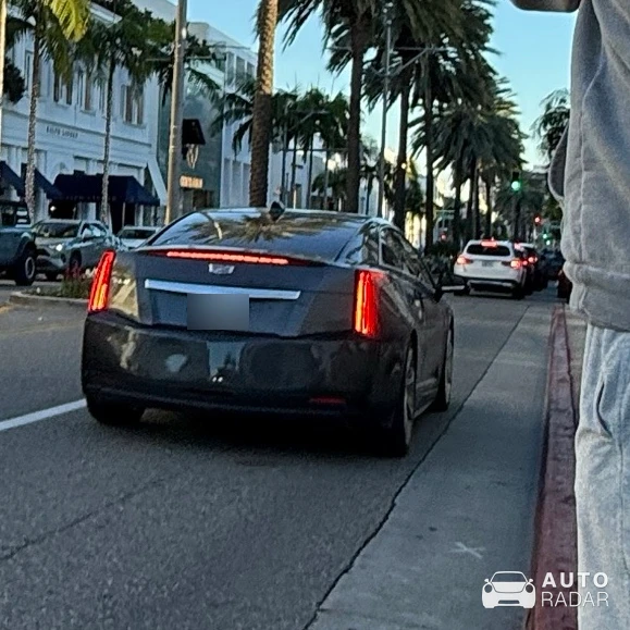 Cadillac ELR spotted in Beverly Hills