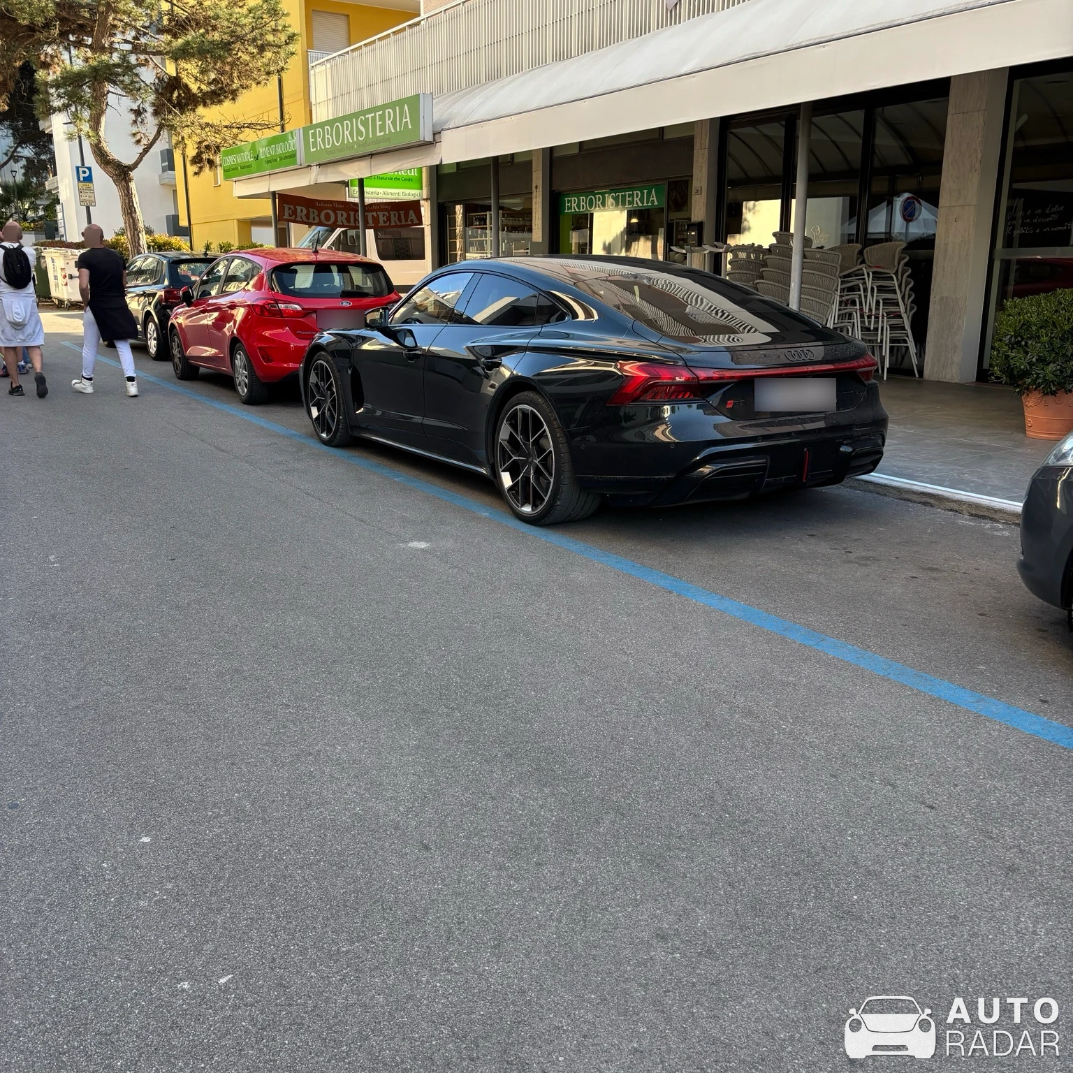 Audi RS E-Tron GT spotted in Caorle