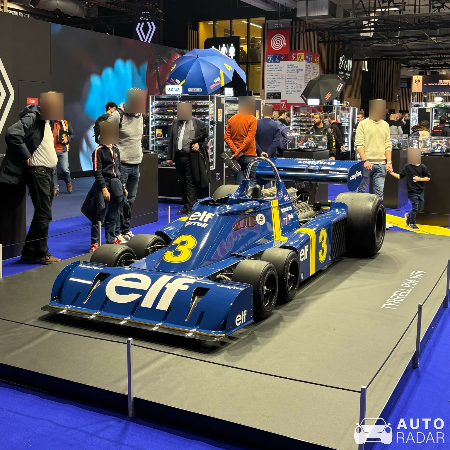 Tyrrell P34 spotted in Paris