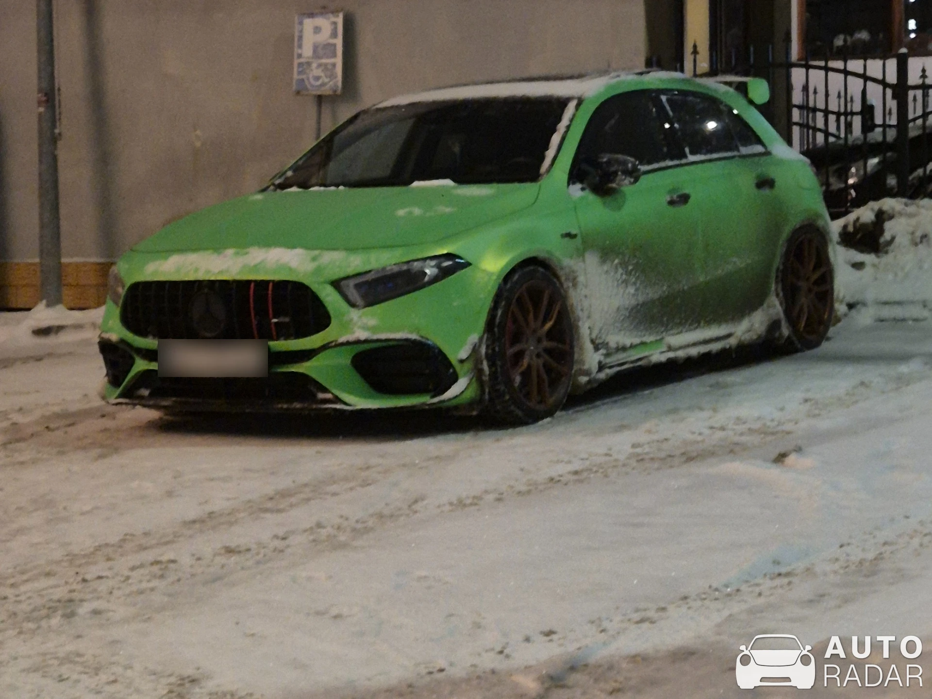 Mercedes-AMG A 45 S W177 spotted in Zakopane