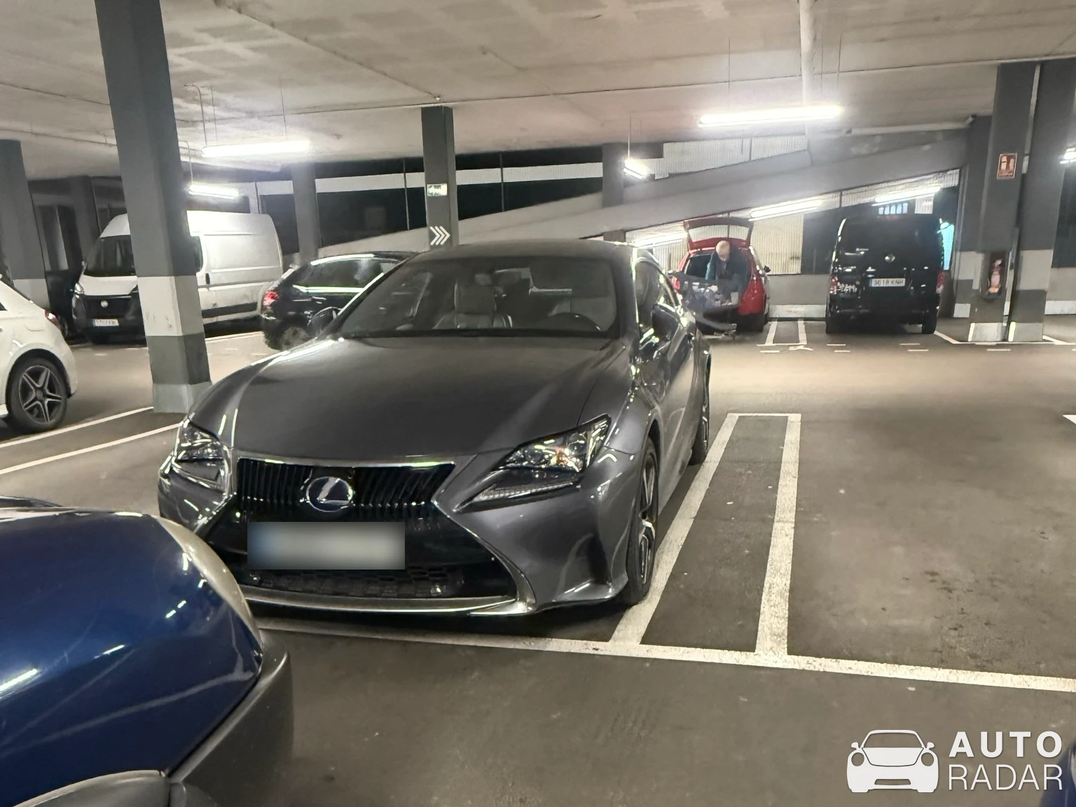 Lexus RC F spotted in Caldes de Montbui, España