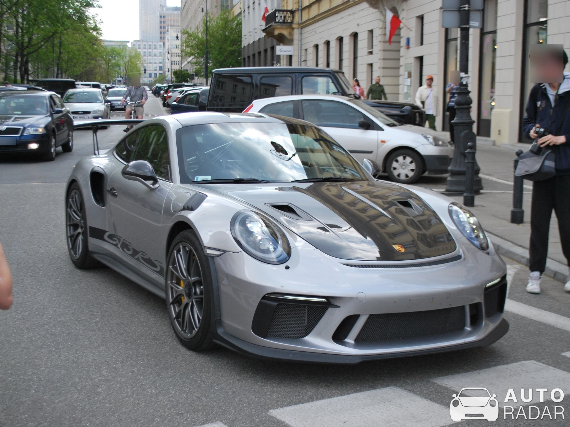 Porsche 991 GT3 RS MkII spotted in Warszawa, Poland