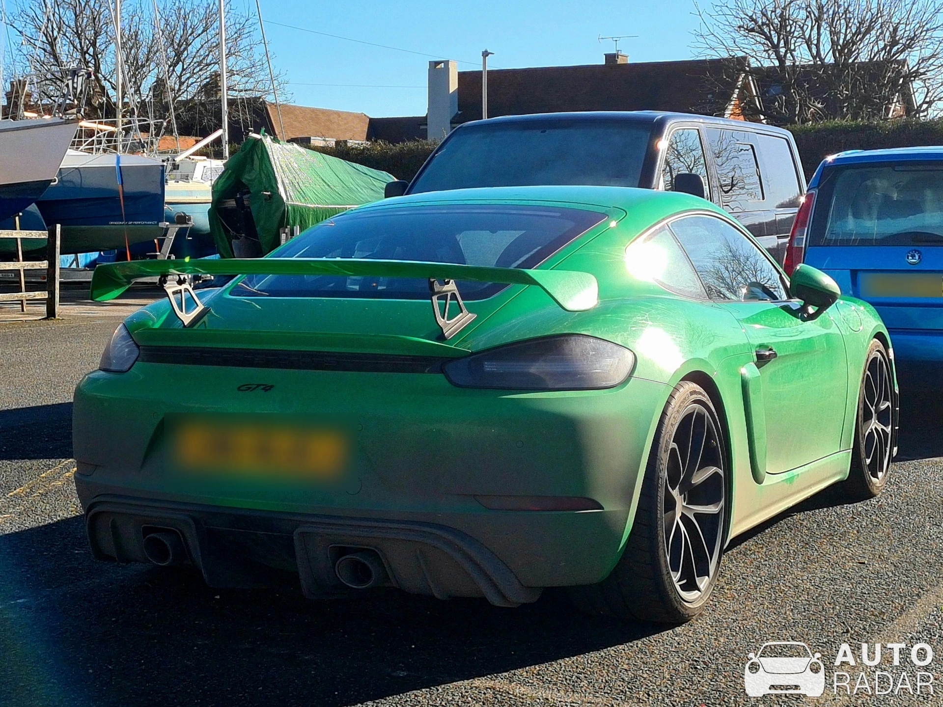 Porsche 718 Cayman GT4 spotted in Bosham, United Kingdom