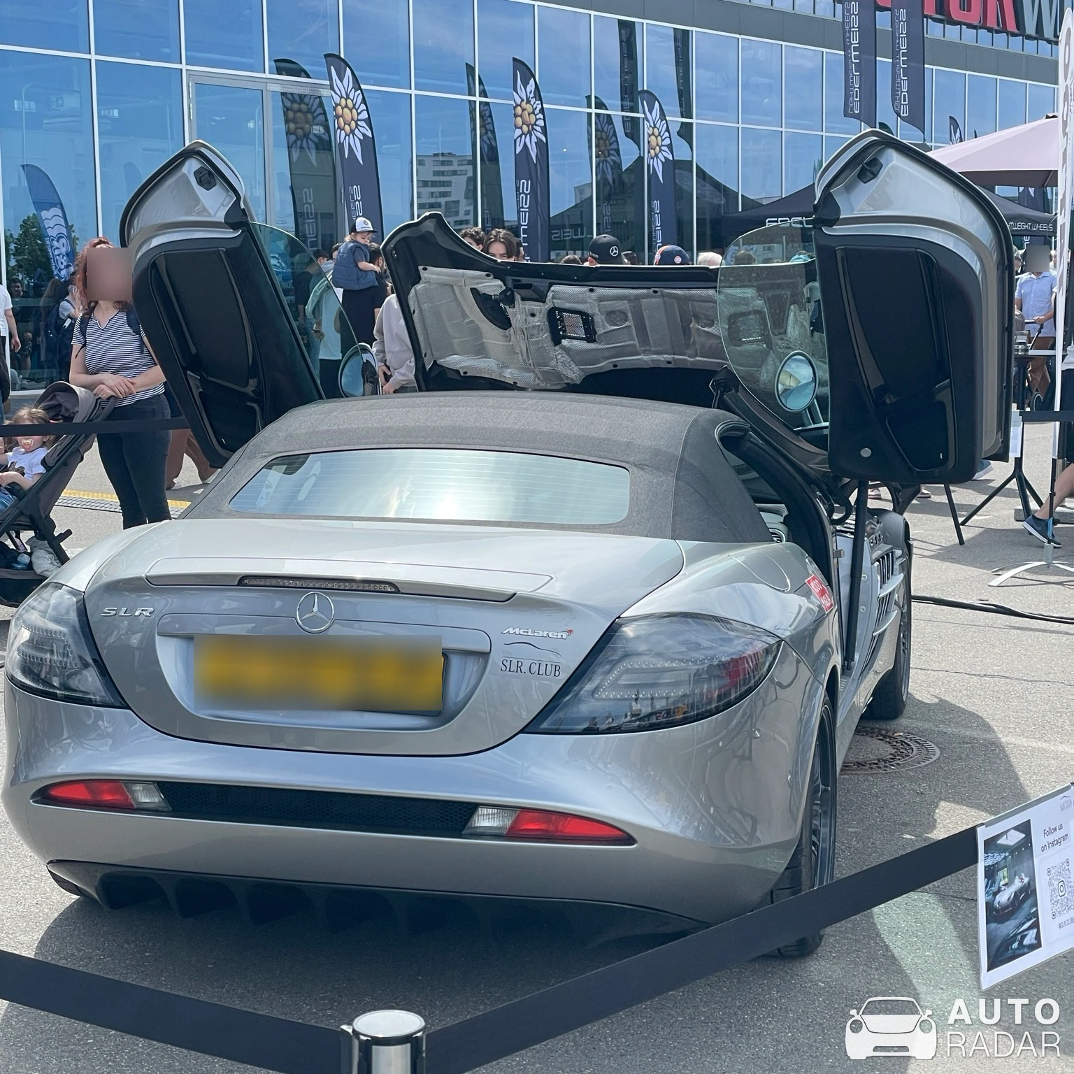 Mercedes-Benz SLR McLaren Roadster 722 S spotted in Böblingen