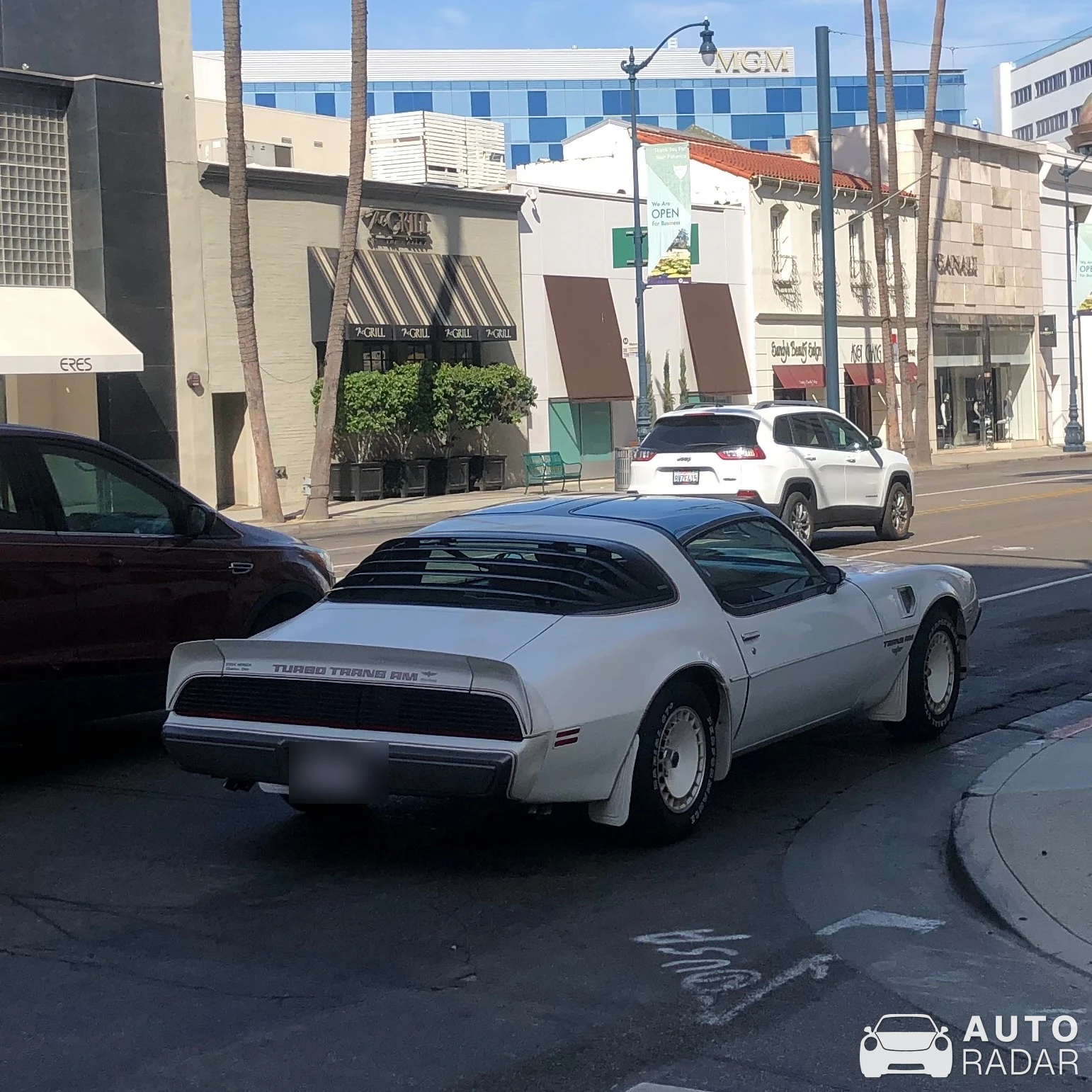 Pontiac Firebird Turbo Trans Am spotted in Beverly Hills