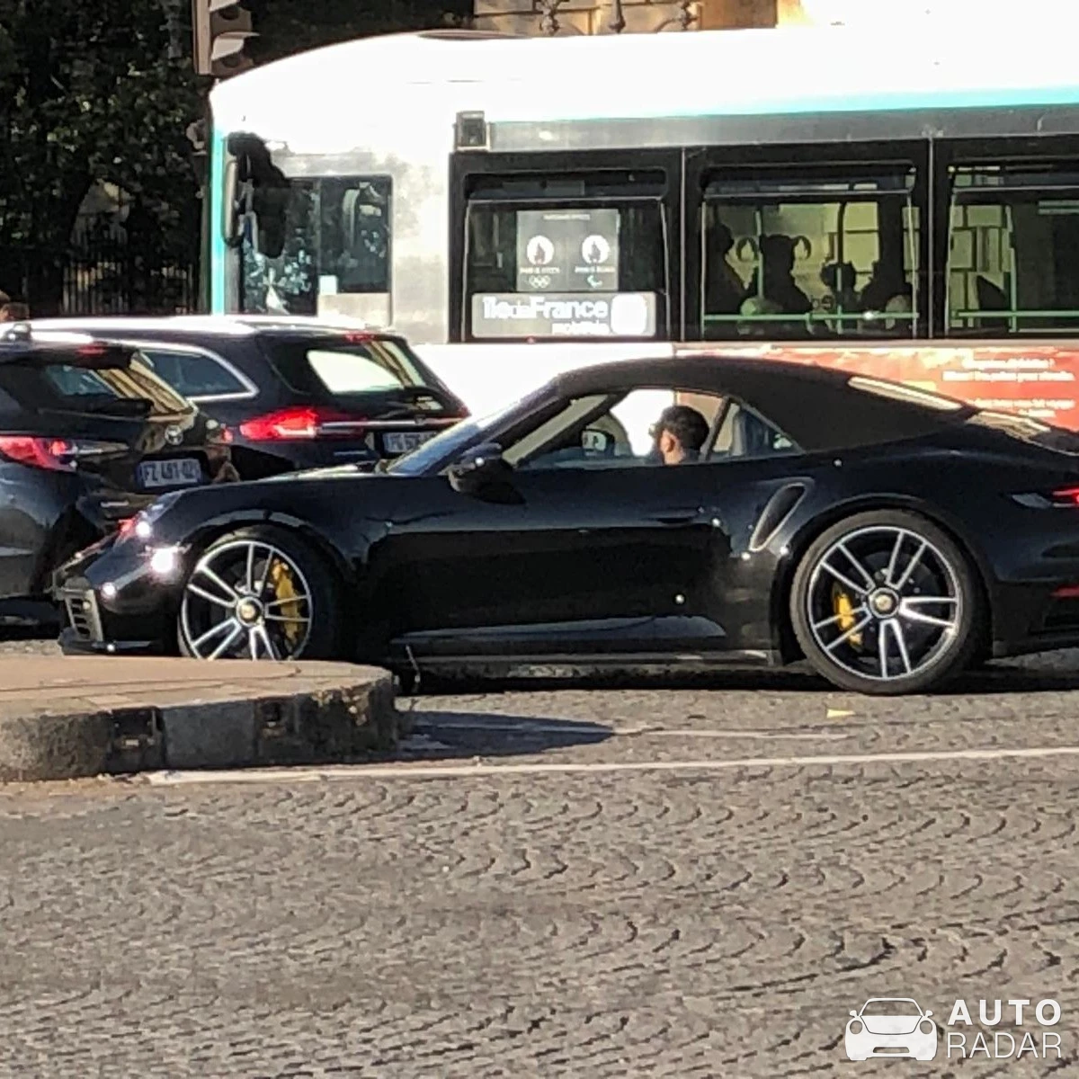 Porsche 992 Turbo S Cabriolet MkI spotted in Paris, France