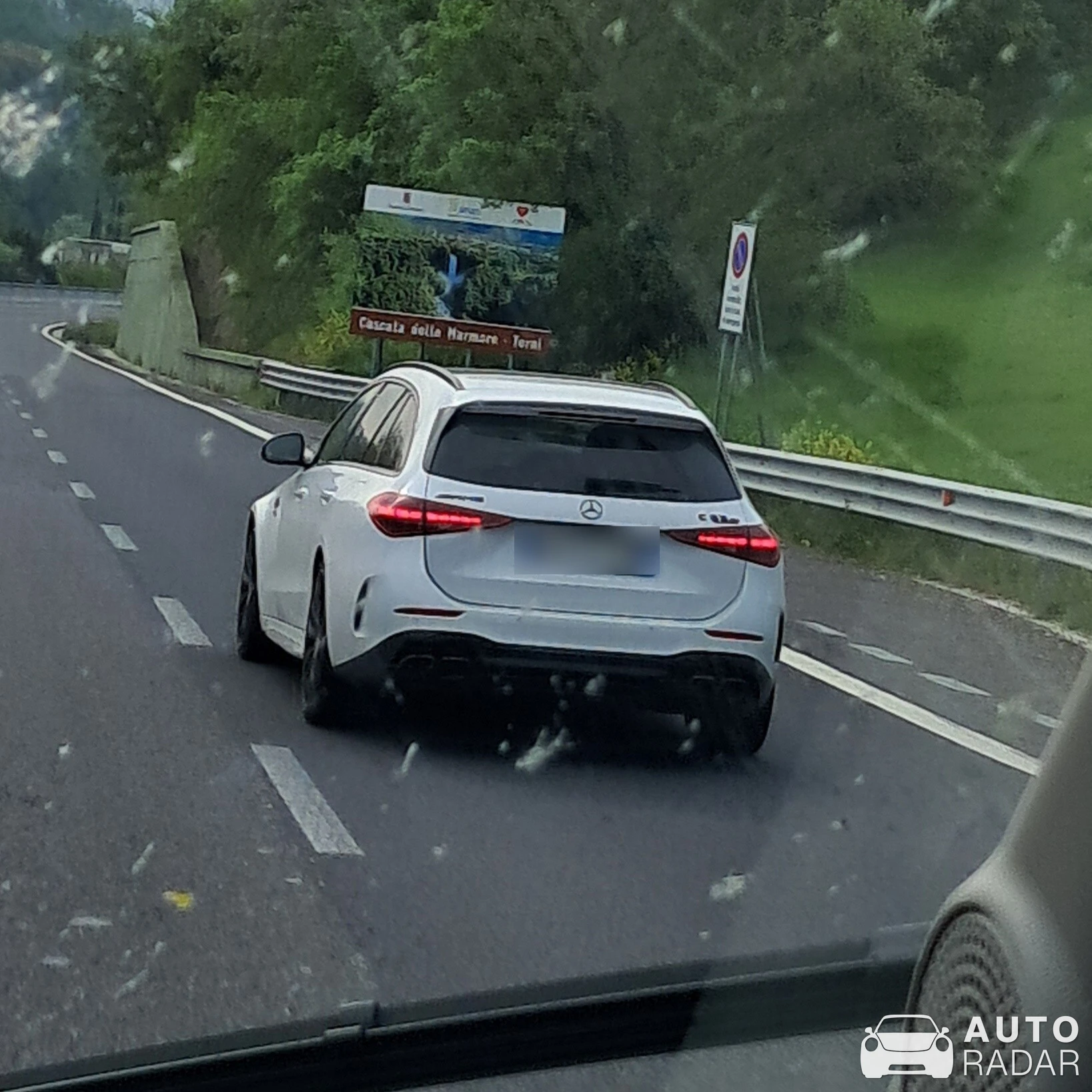 Mercedes-AMG C 63 S W206 spotted in Terni