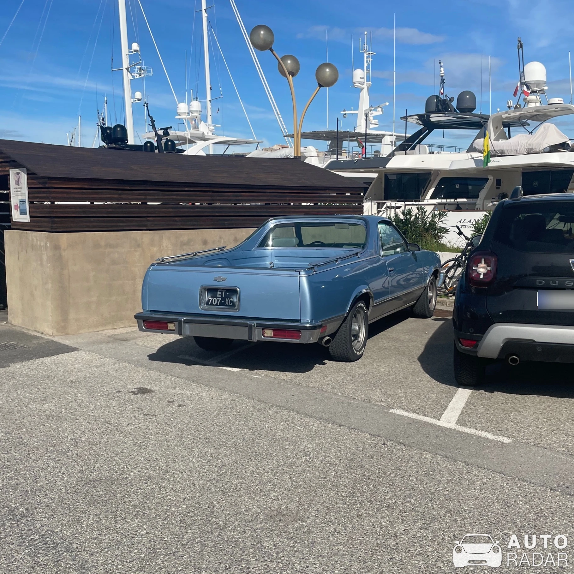 Chevrolet El Camino spotted in Antibes, France