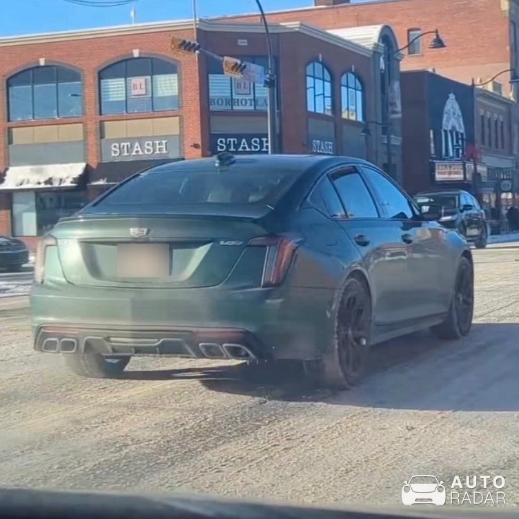 Cadillac CT5-V Blackwing spotted in Calgary, Canada