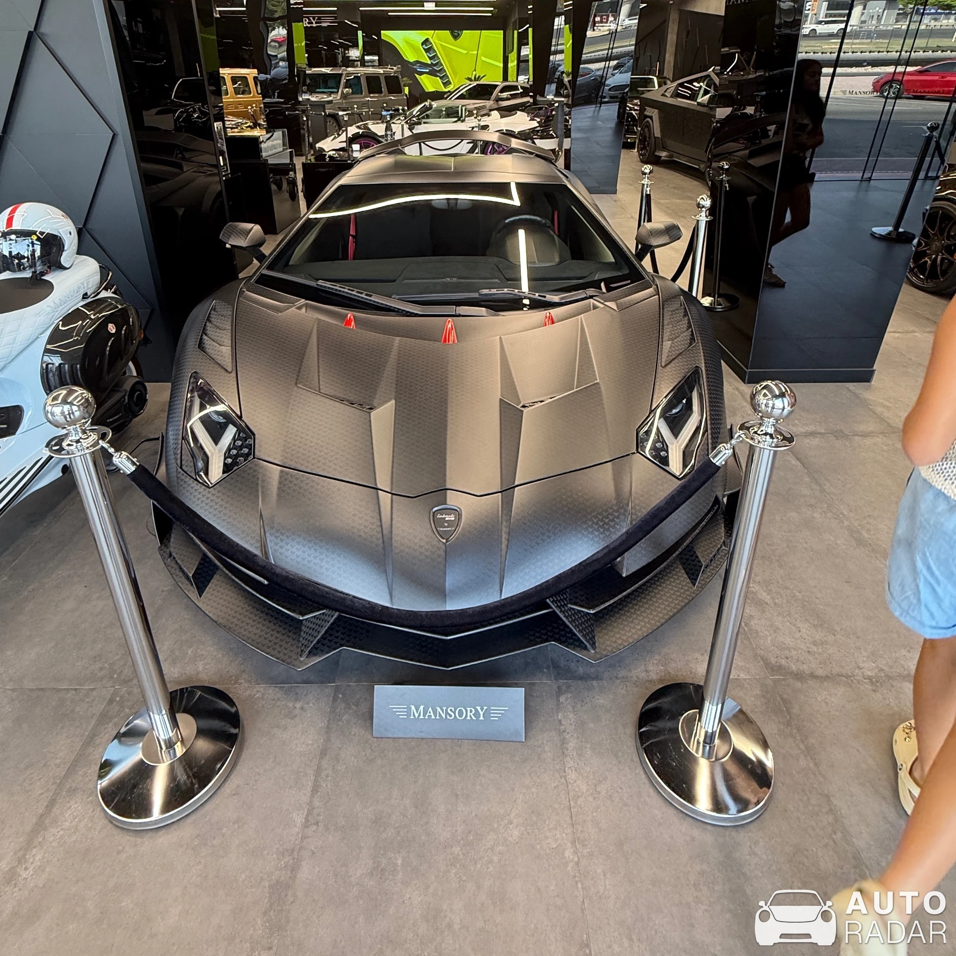 Lamborghini Aventador S LP740-4 Mansory spotted in Dubai, United Arab Emirates