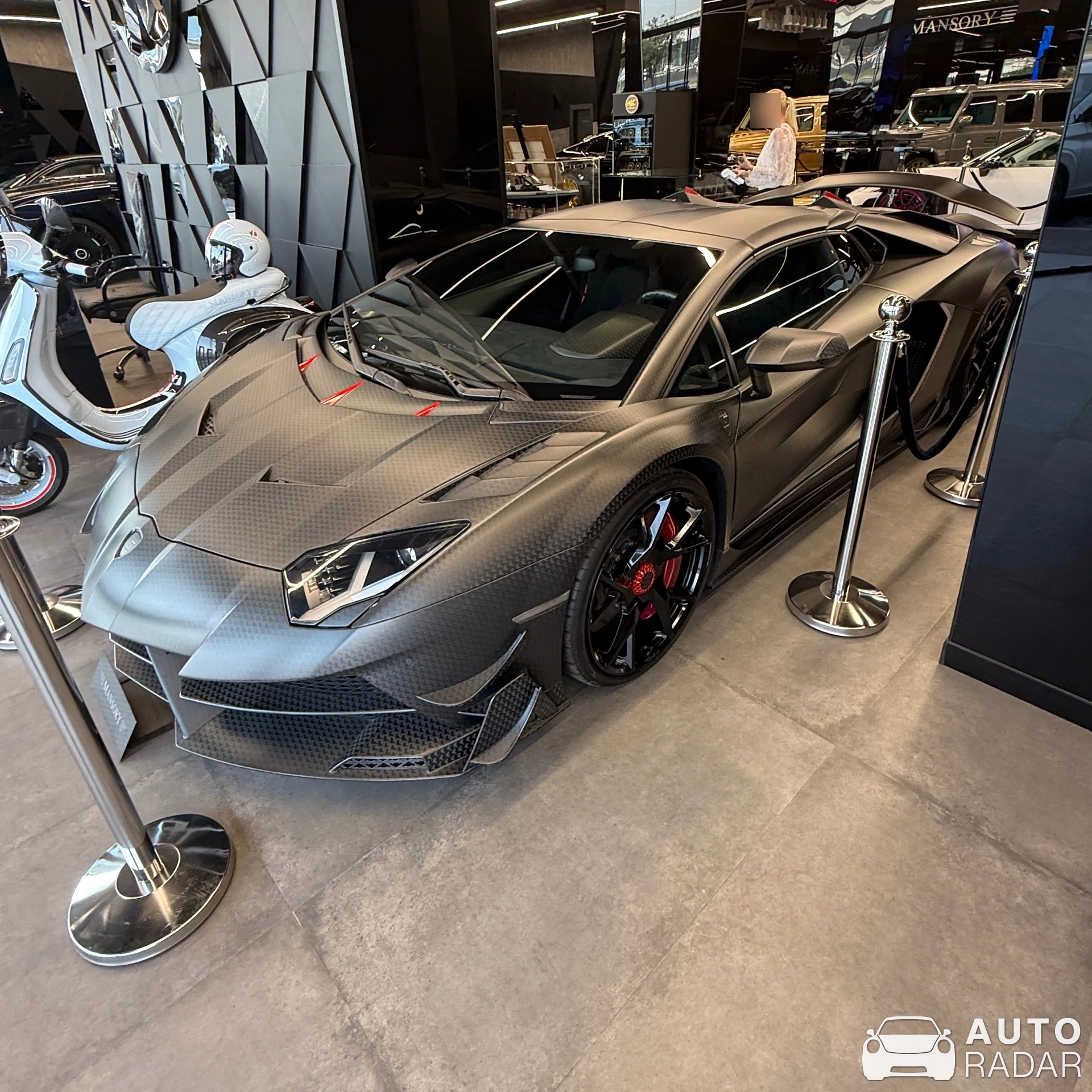 Lamborghini Aventador S LP740-4 Mansory spotted in Dubai