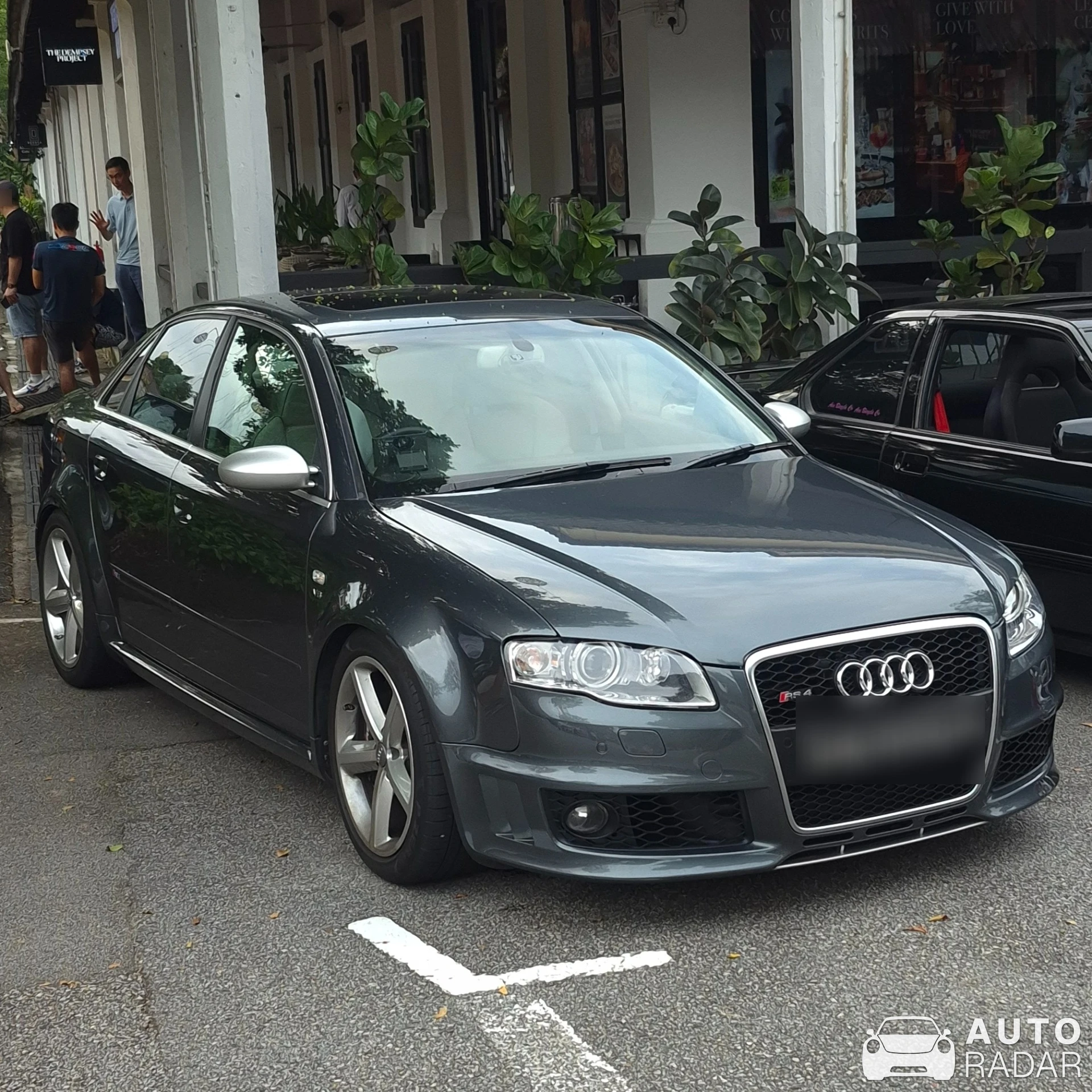 Audi RS4 Sedan spotted in Singapore