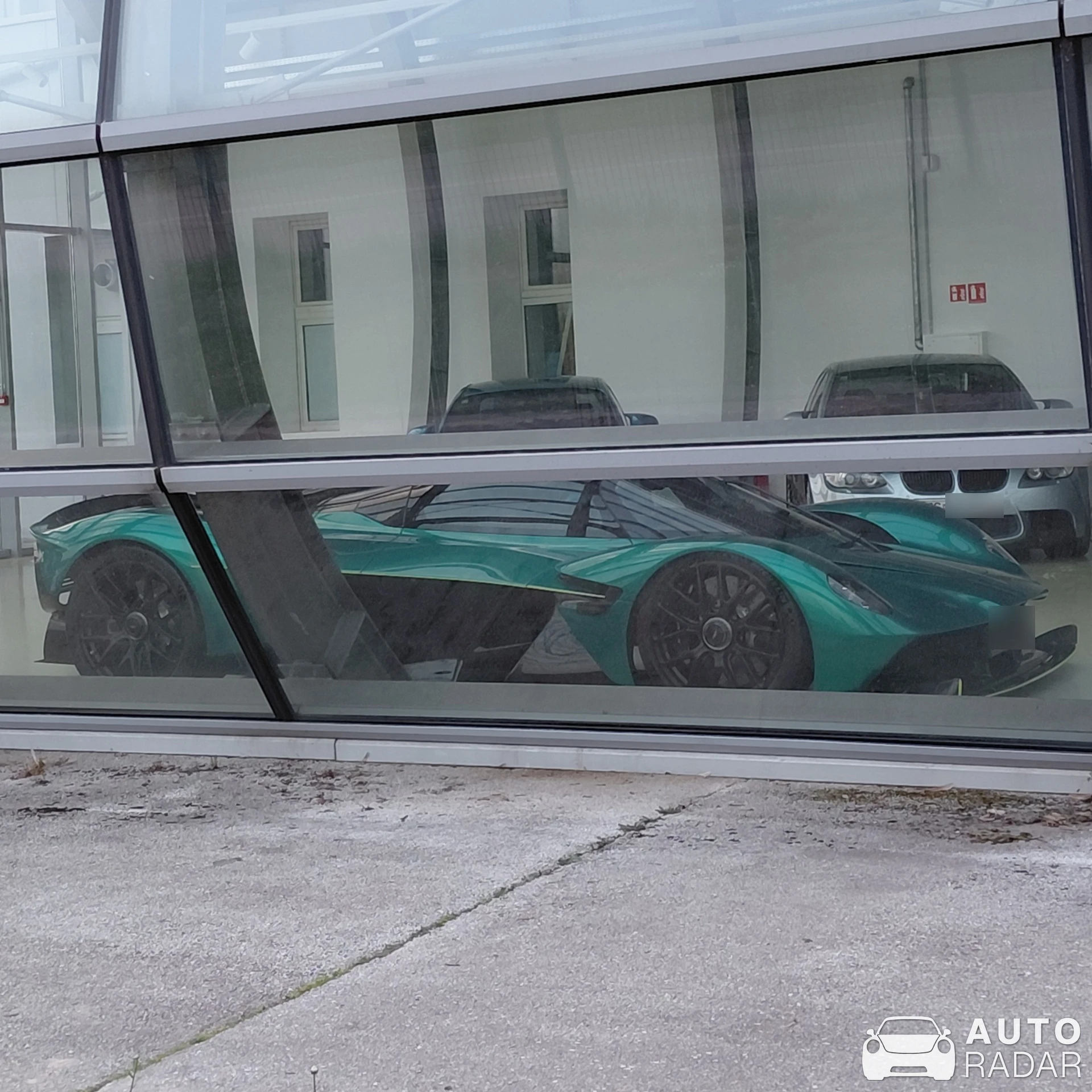 Aston Martin Valkyrie Spyder spotted in Zagreb