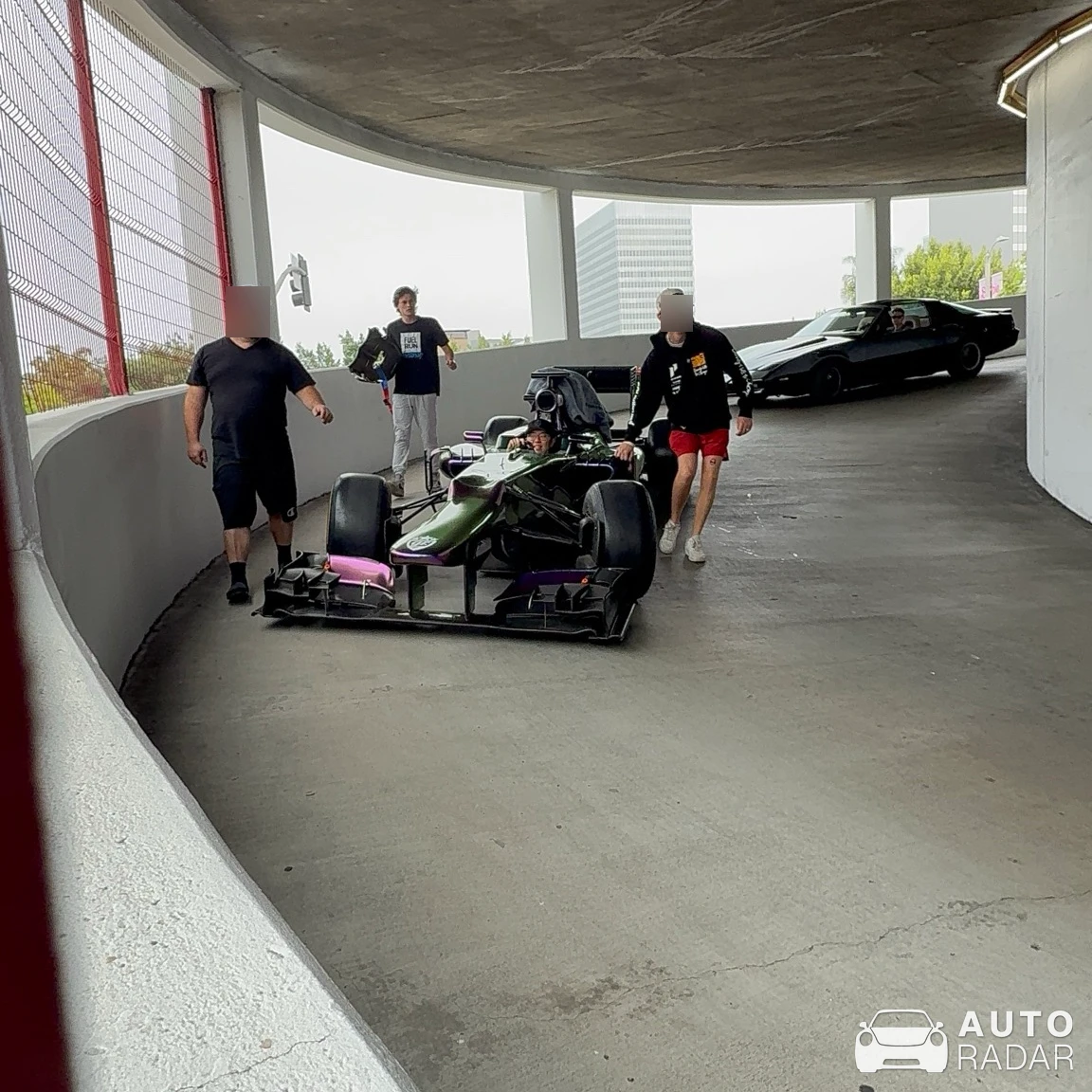 Caterham CT03 spotted in Los Angeles