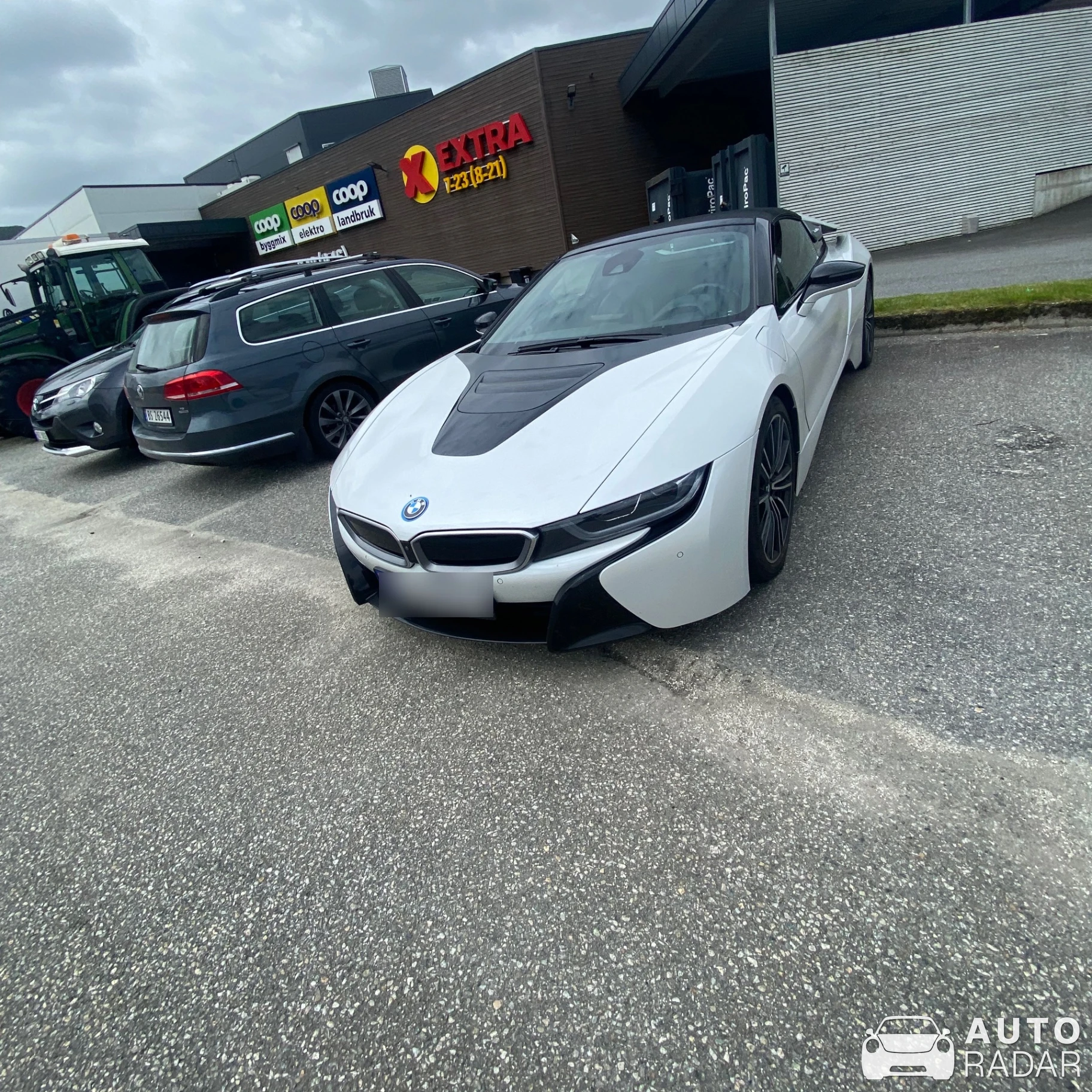 BMW i8 spotted in Bjerkreim kommune, Norway