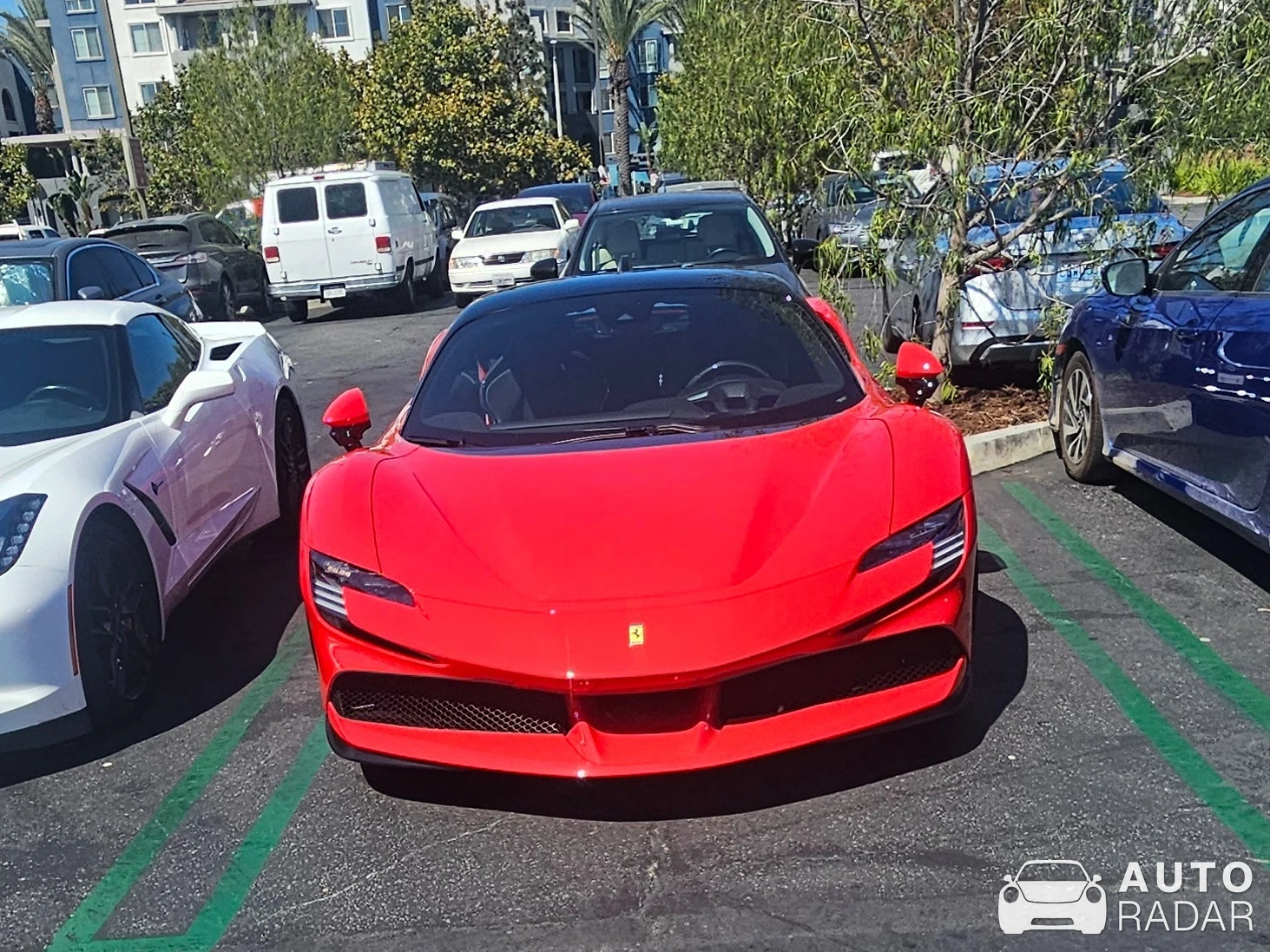 Ferrari SF90 Stradale spotted in Irvine, United States