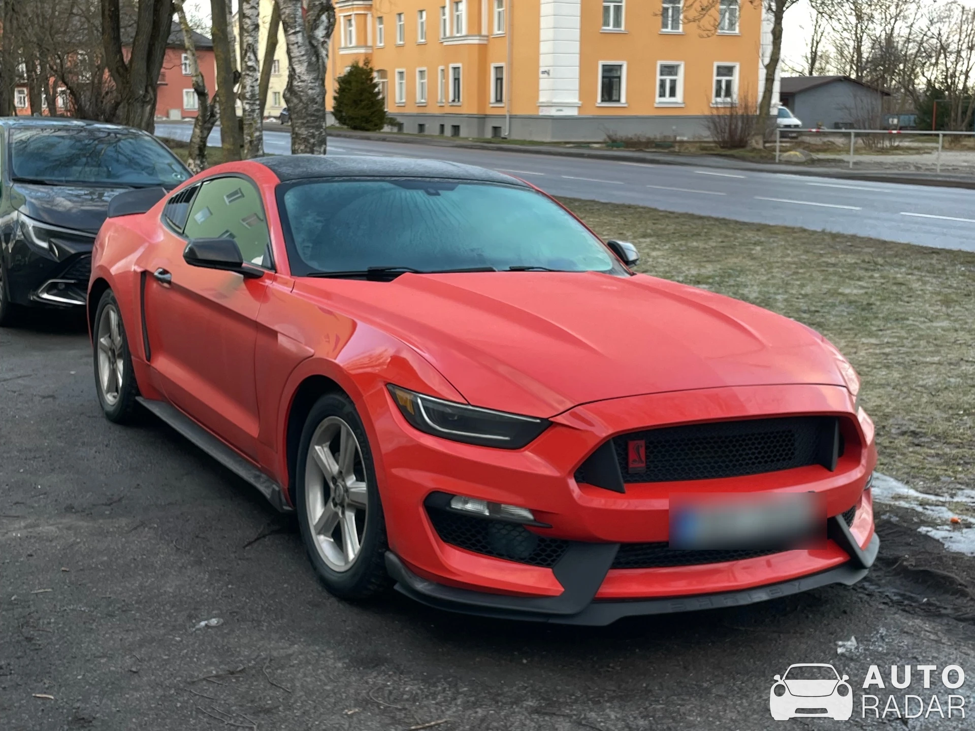 Ford Mustang GT spotted in Tallinn, Estonia