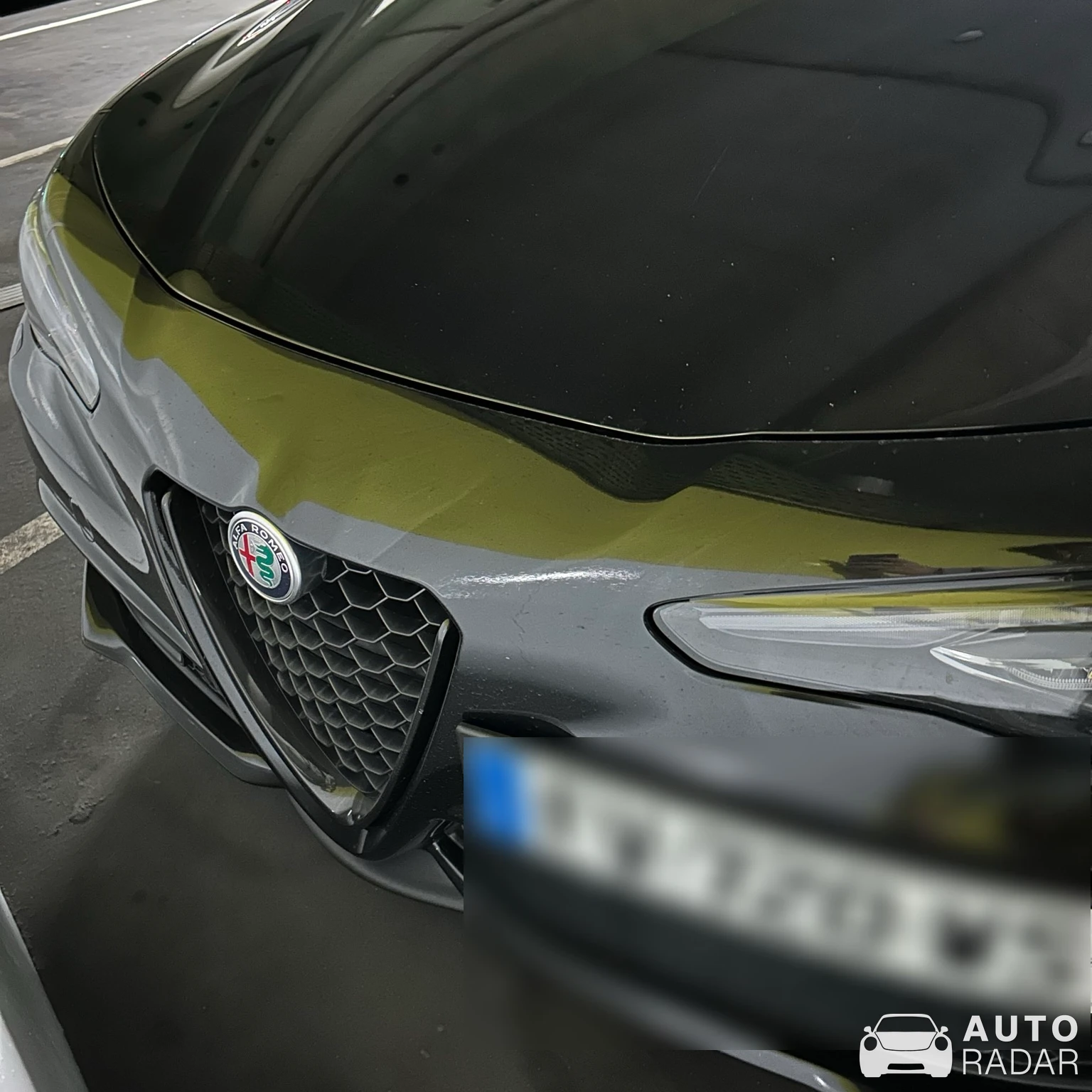 Alfa Romeo Giulia Veloce spotted in Pau