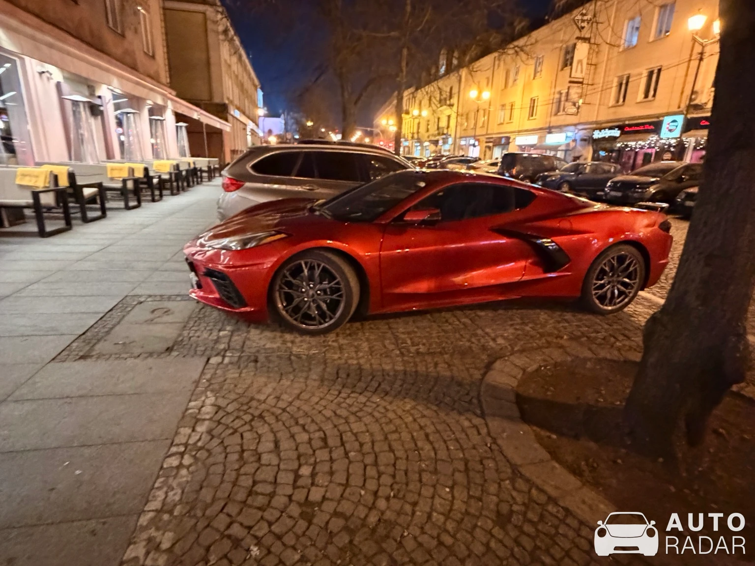 Chevrolet Corvette C8 Stingray spotted in Białystok