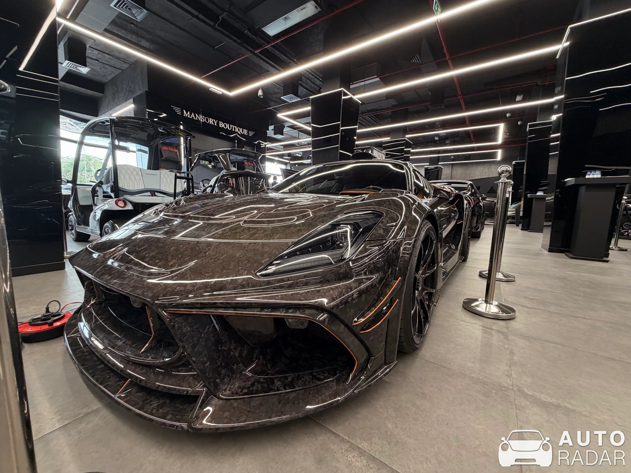 Maserati Mansory MCX Pergusa spotted in دبي