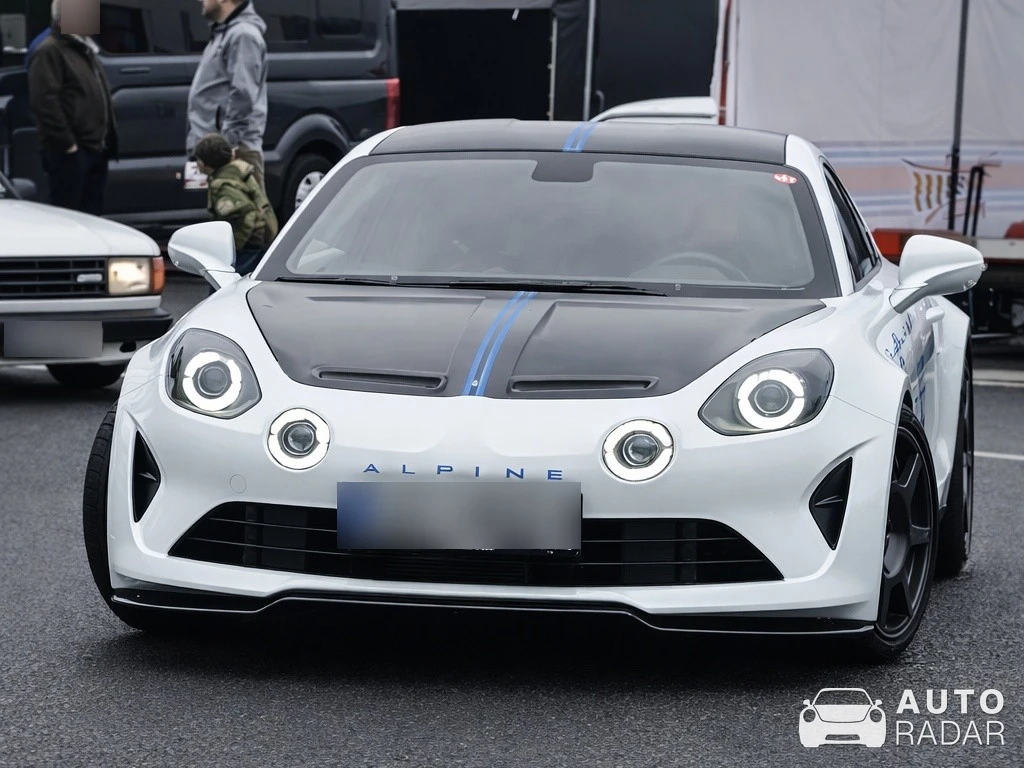 Alpine A110 R Le Mans spotted in Harelbeke